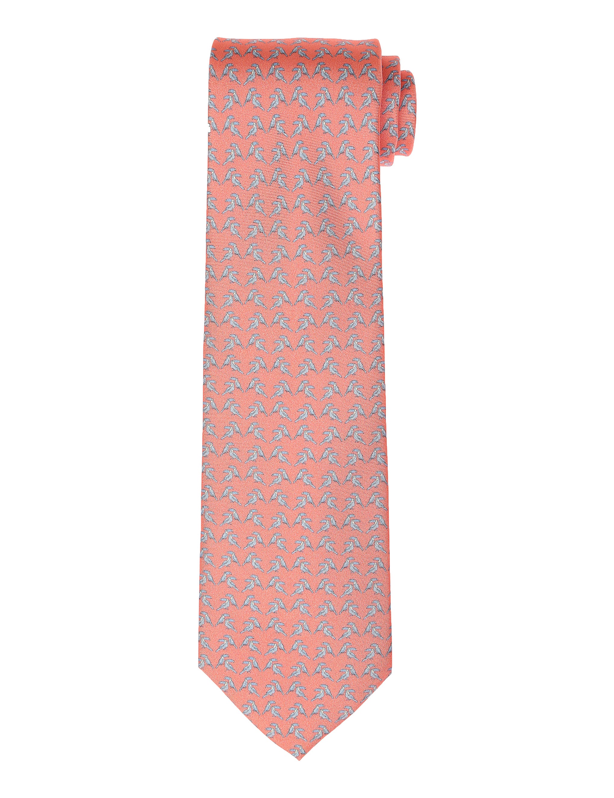 Corbata tucan Naranja/azul