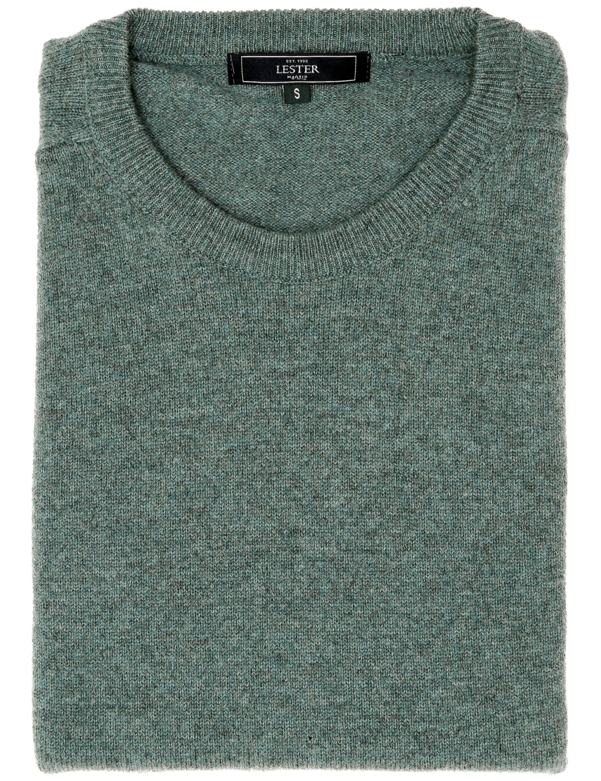 Jersey caja lana Verde claro