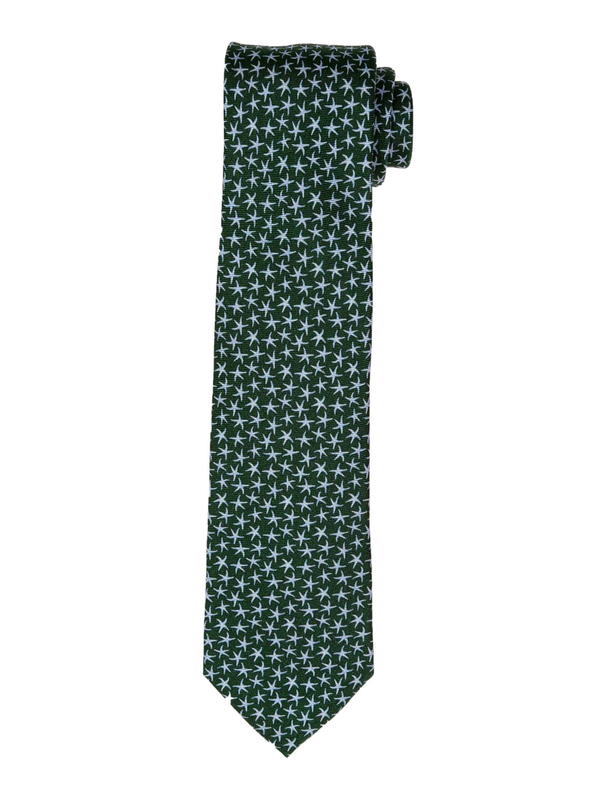 Corbata estrellas Verde/azul