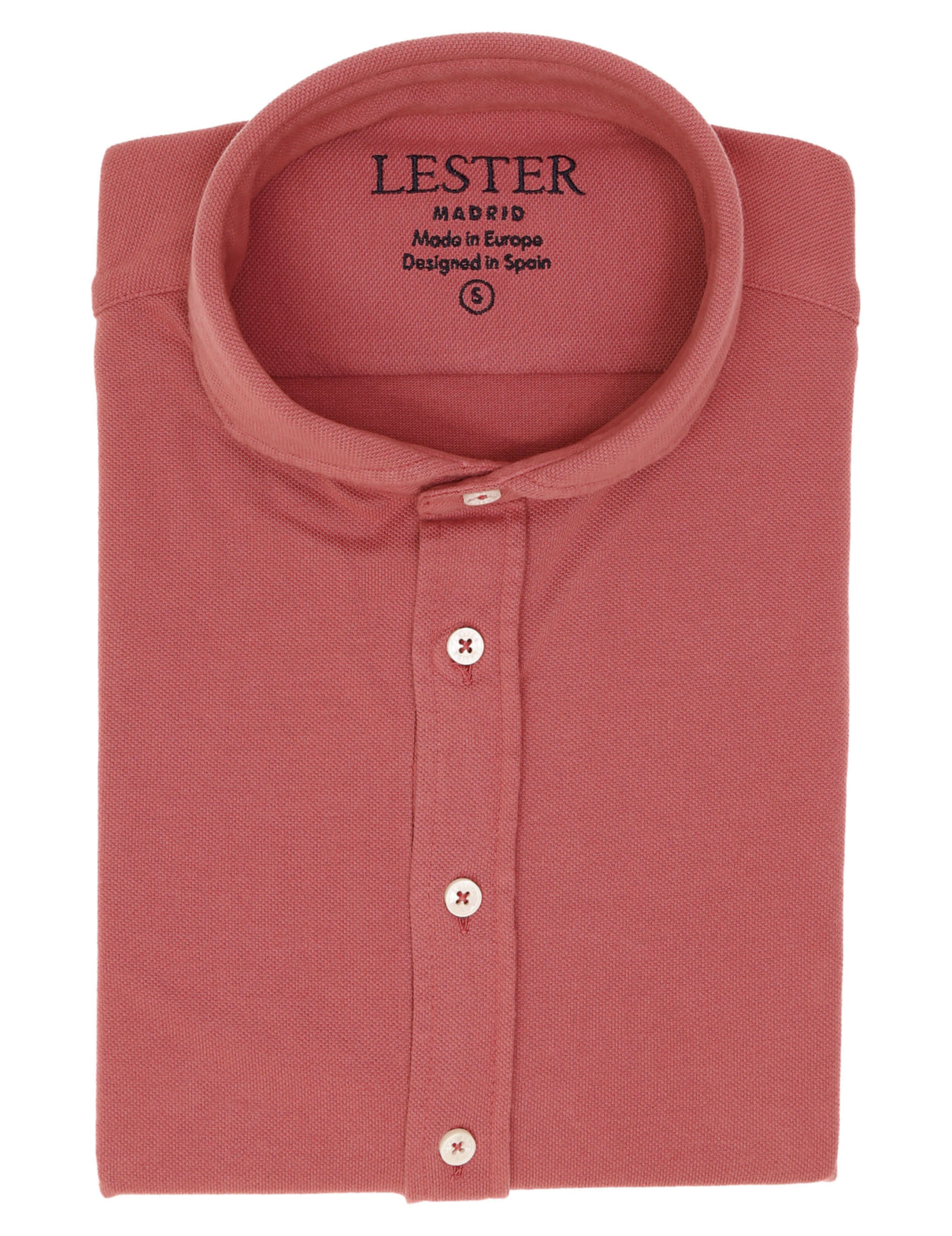 Camisa pique malla Rojo