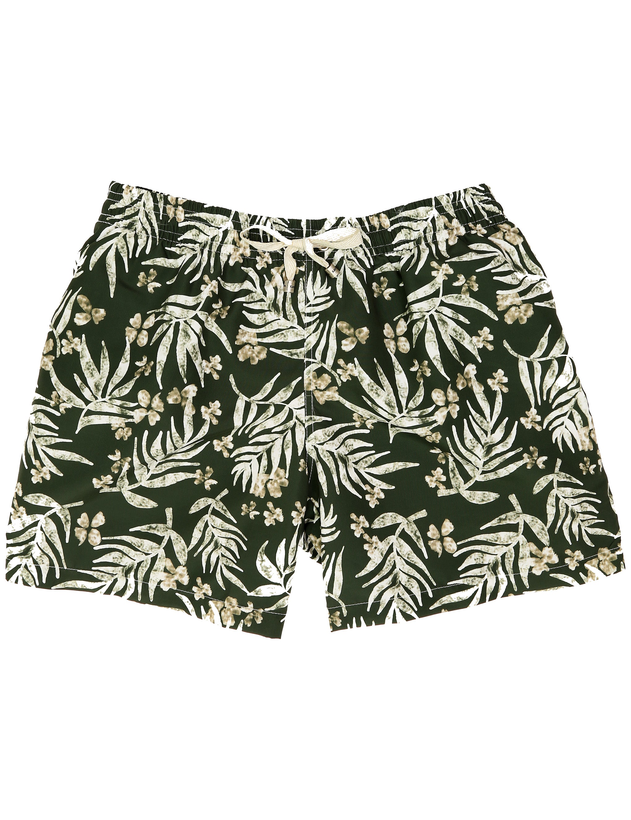 Traje de baño hojas tie dye Verde
