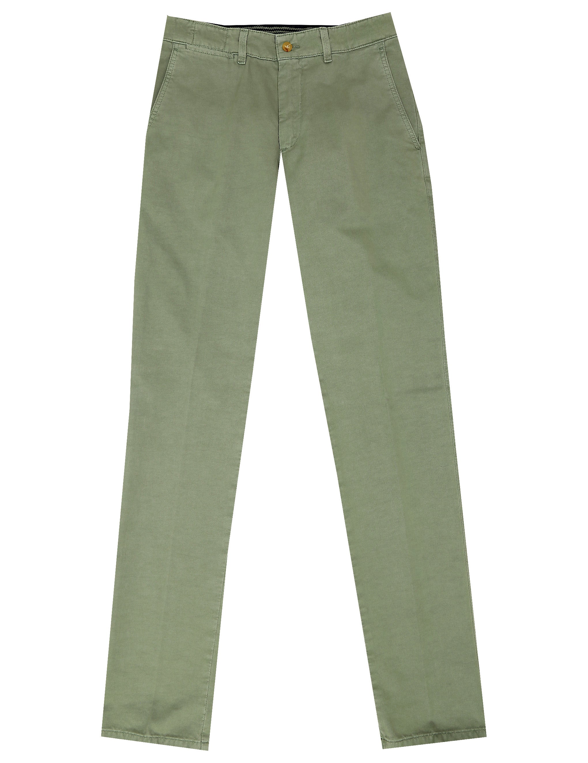 Pantalón chino lavado Verde