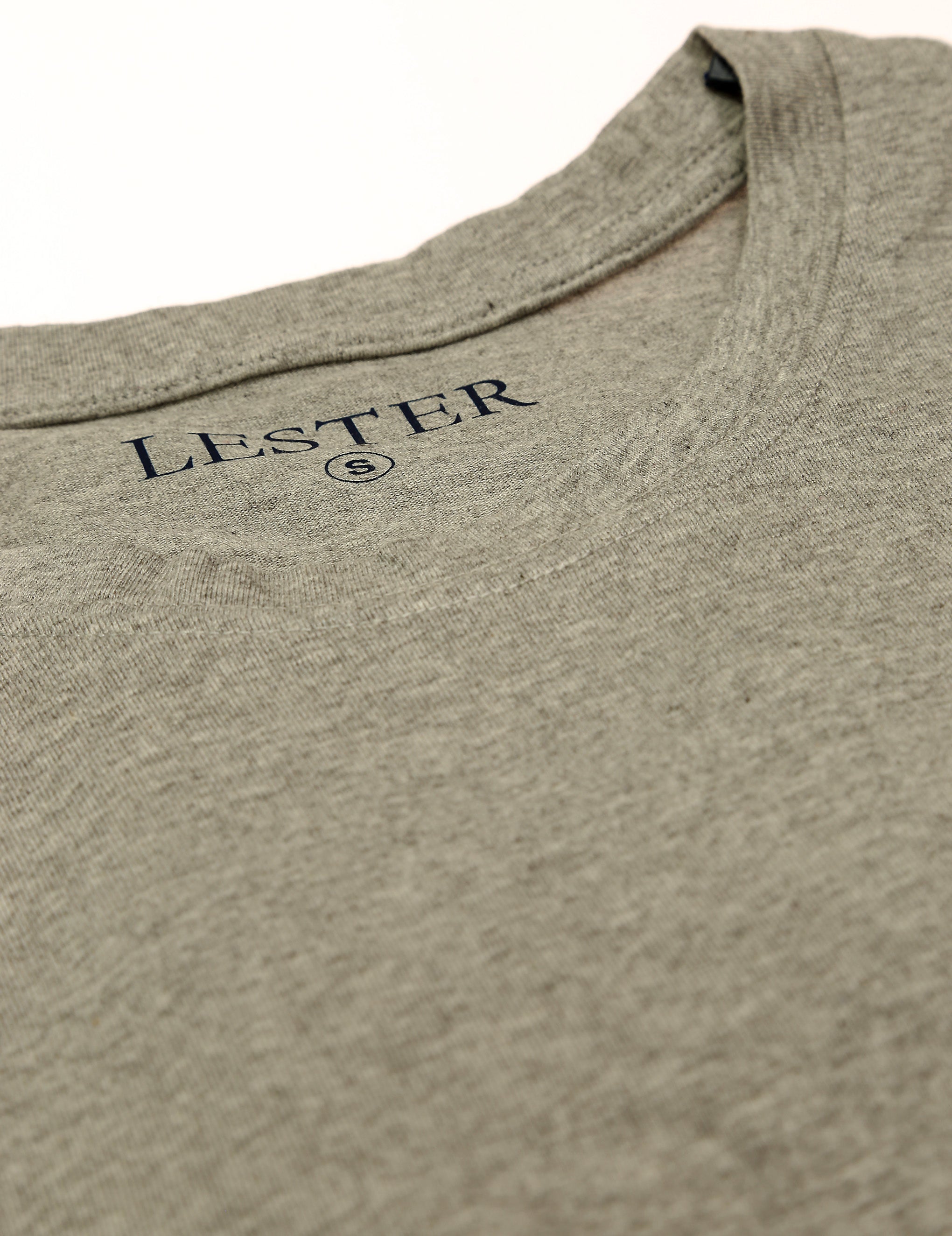 Camiseta lavada perdices espalda Gris