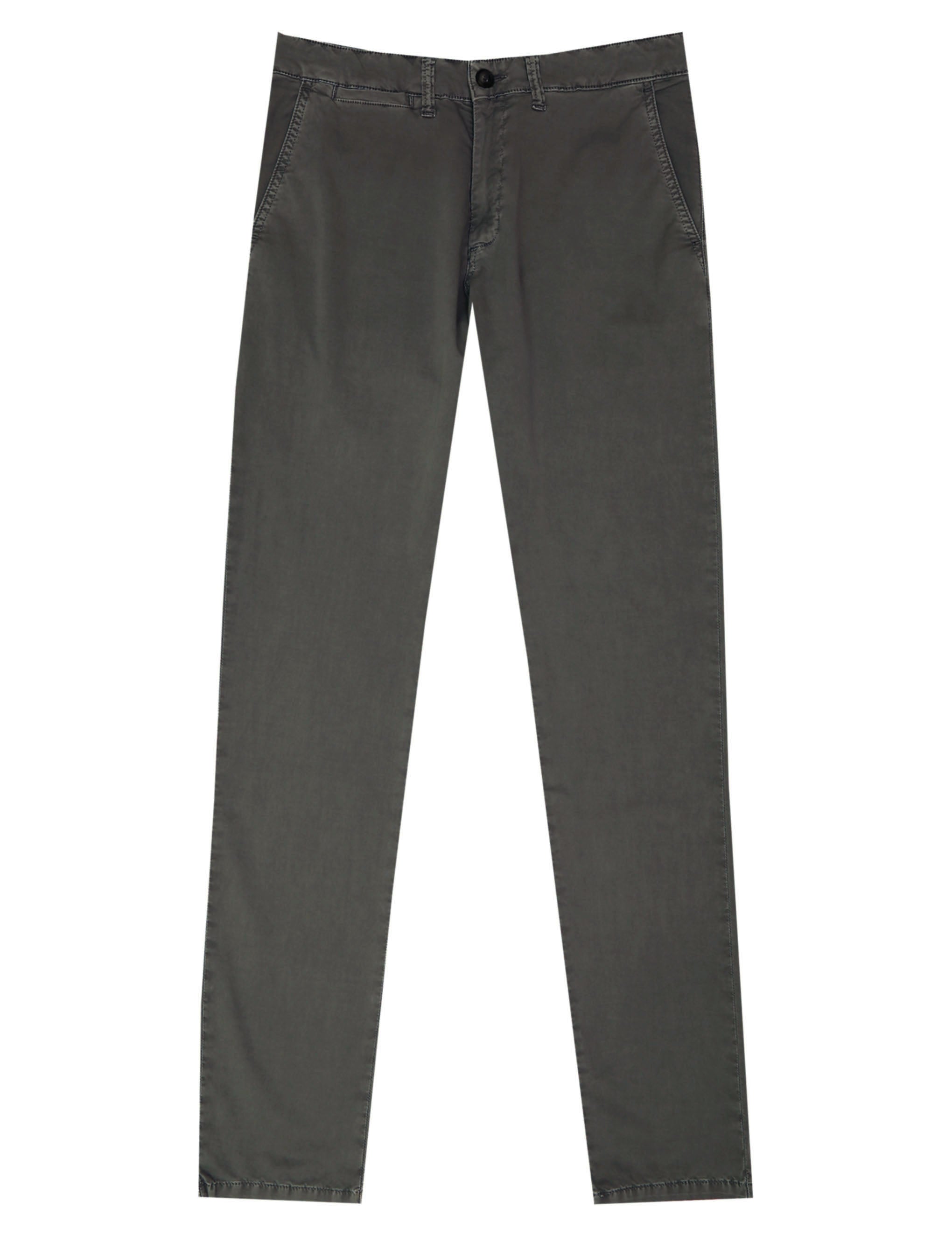 Pantalón popelin Verde oscuro
