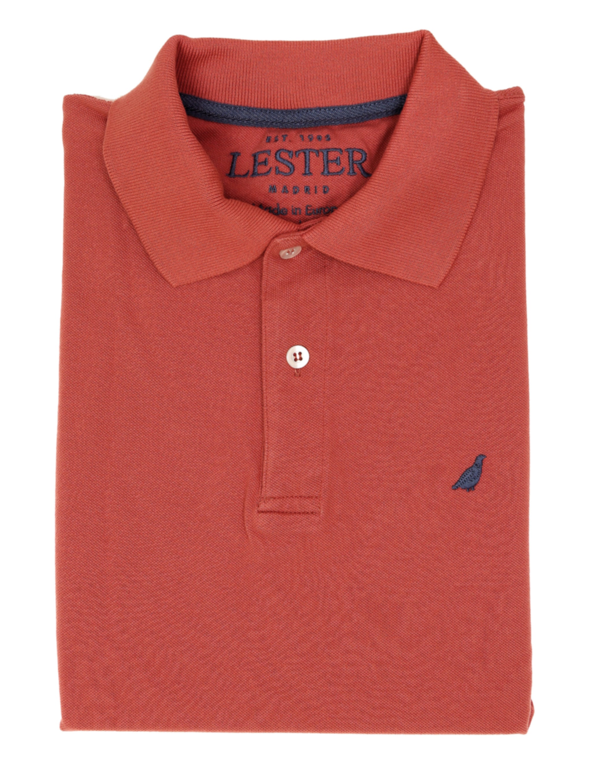 Polo pique manga corta Rojo