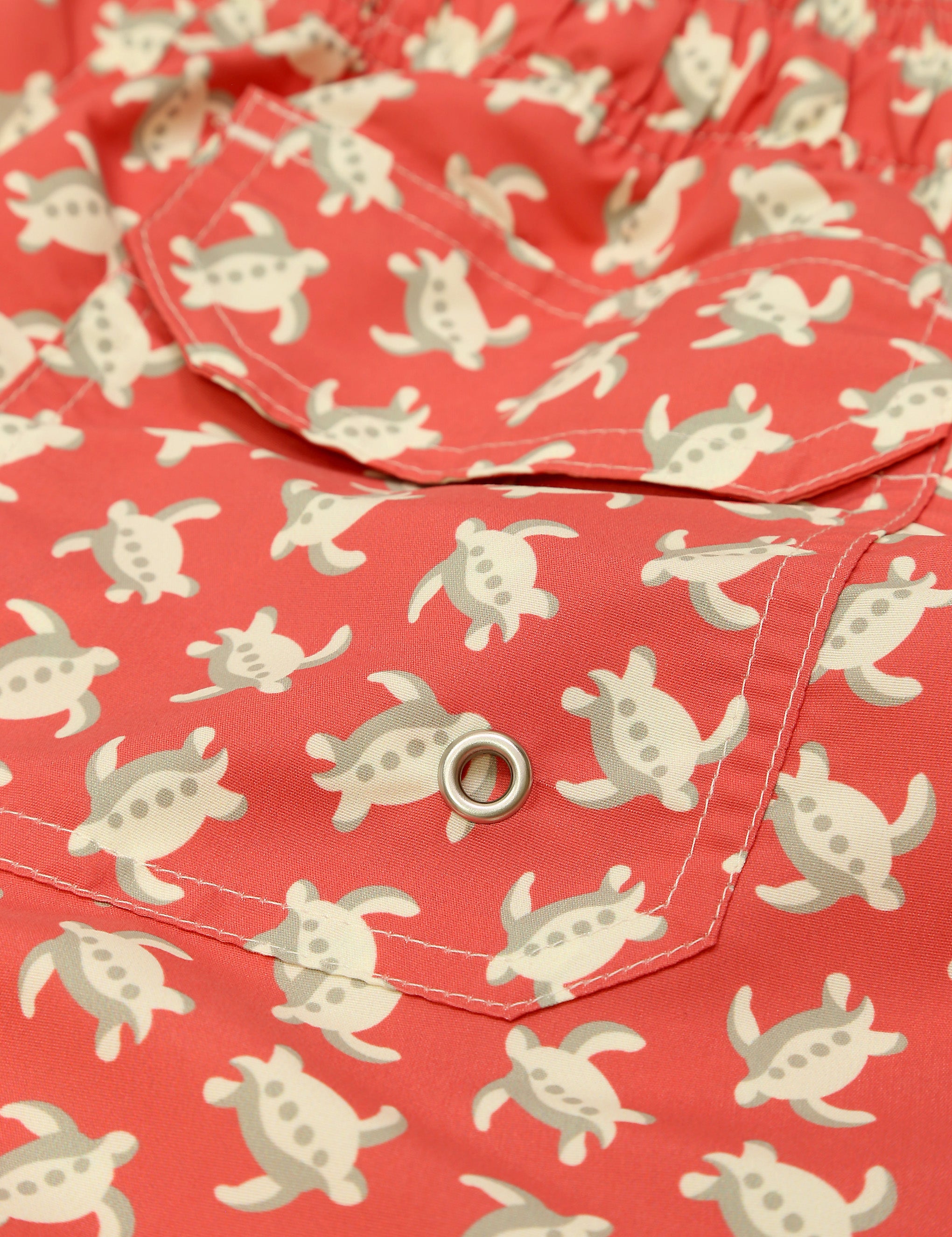 Traje de baño tortugas Rojo