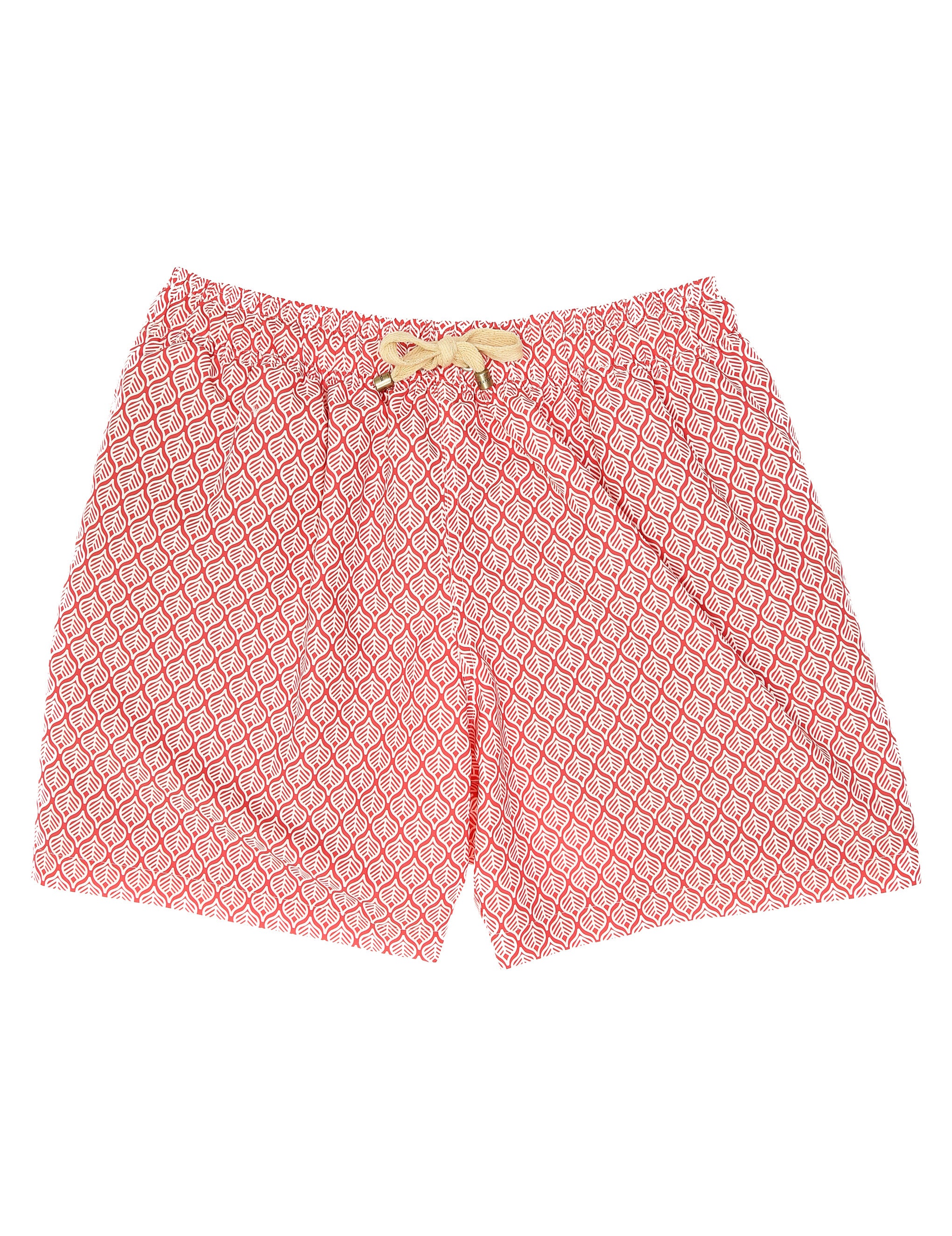 Traje de baño hoja alamo Rojo
