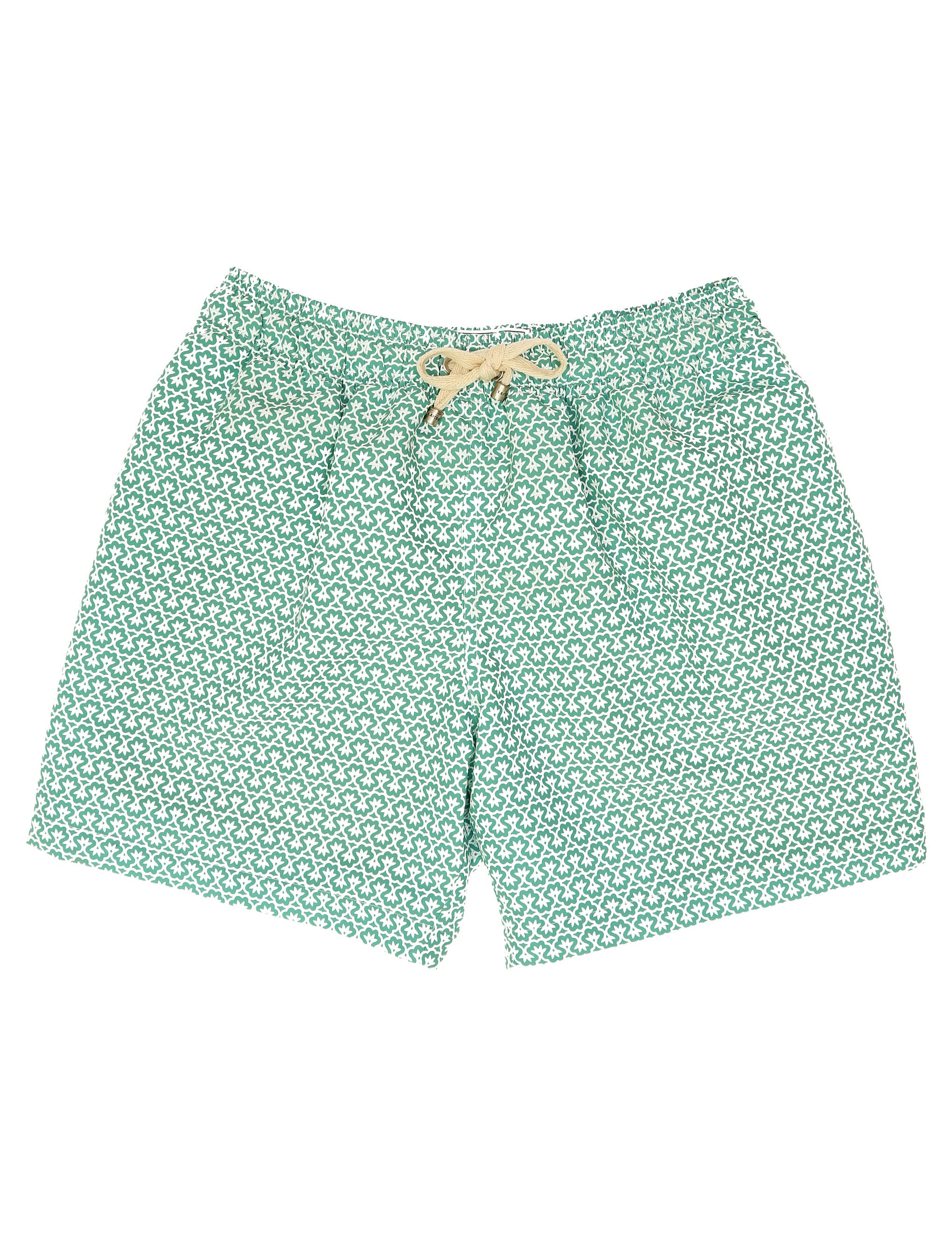 Traje de baño geometrico Verde