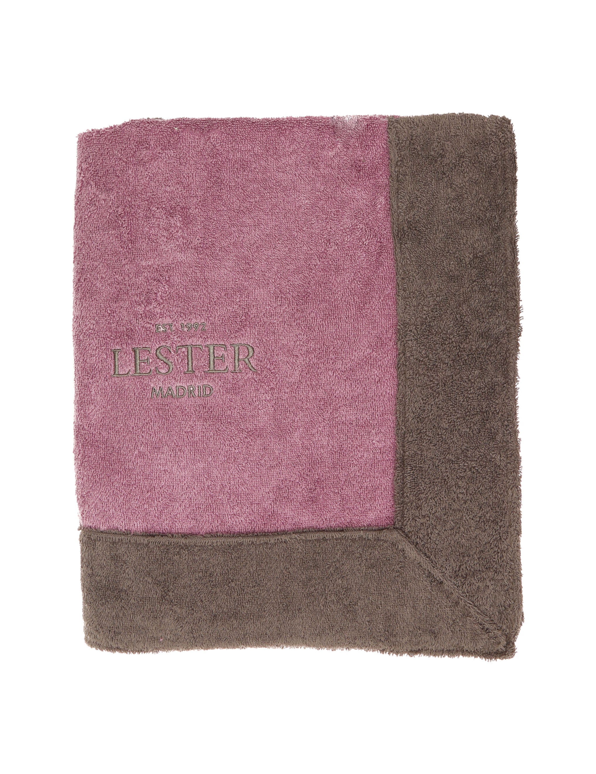 Toalla borde felpa Rosa/gris (112902_2.jpg)