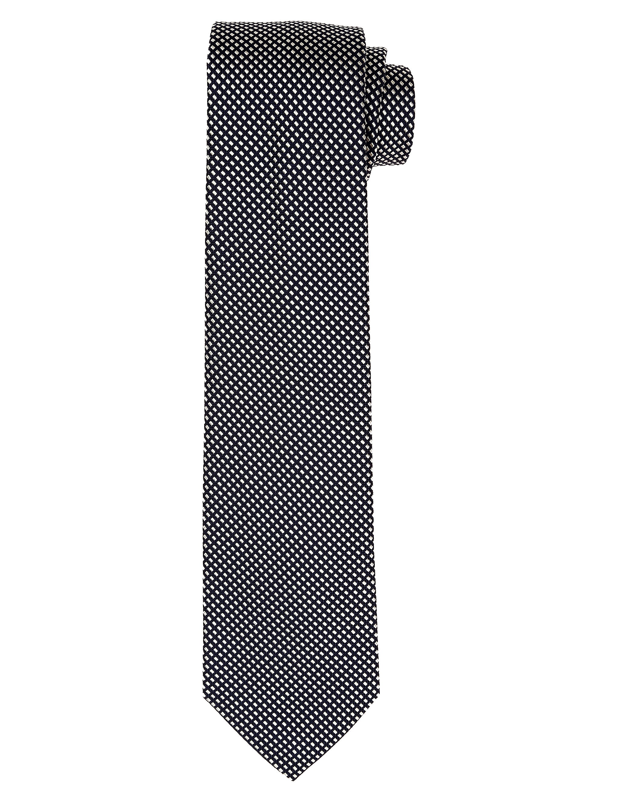 Corbata unito cubos Azul/blanco