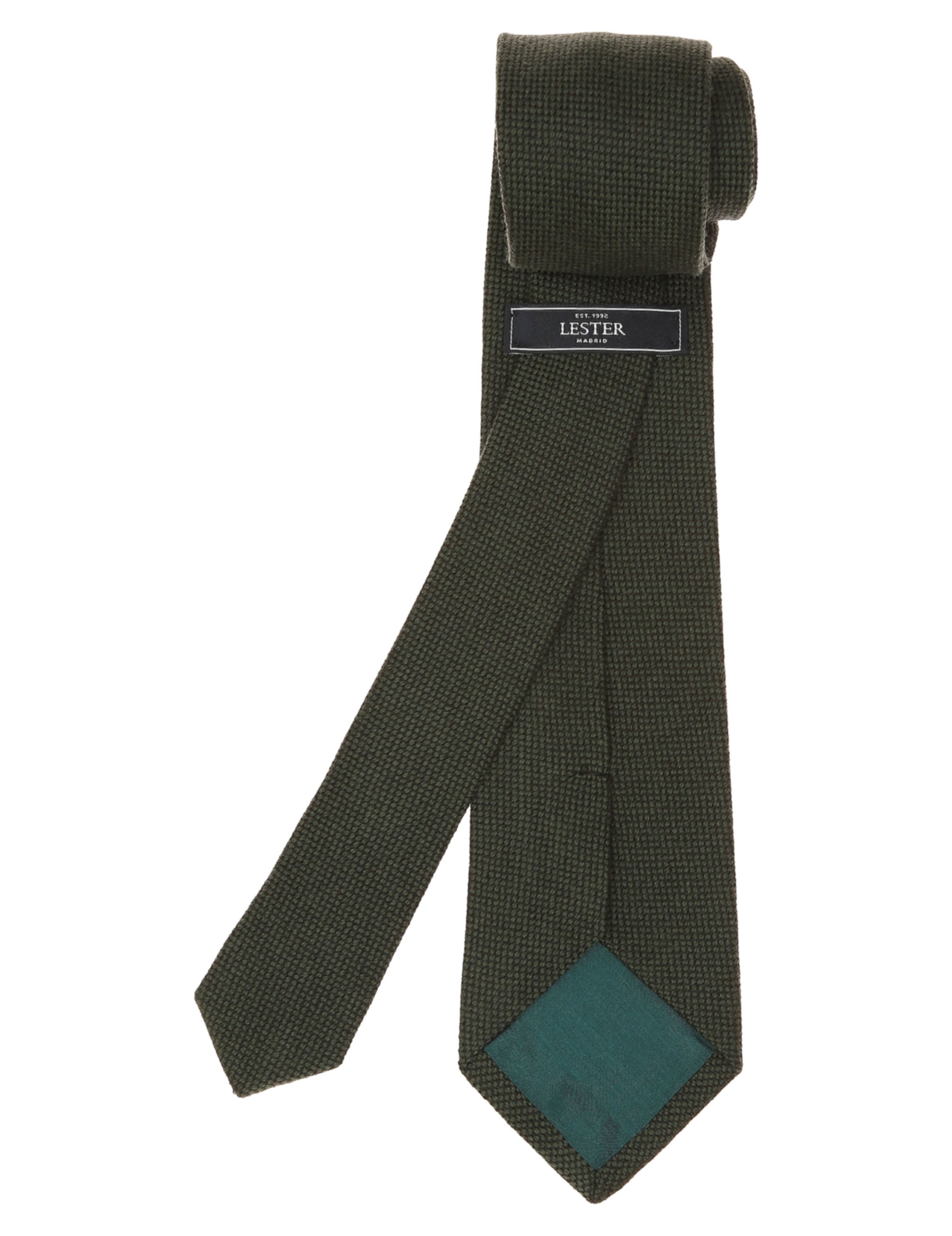 Corbata lana unito Verde (113235_2.jpg)