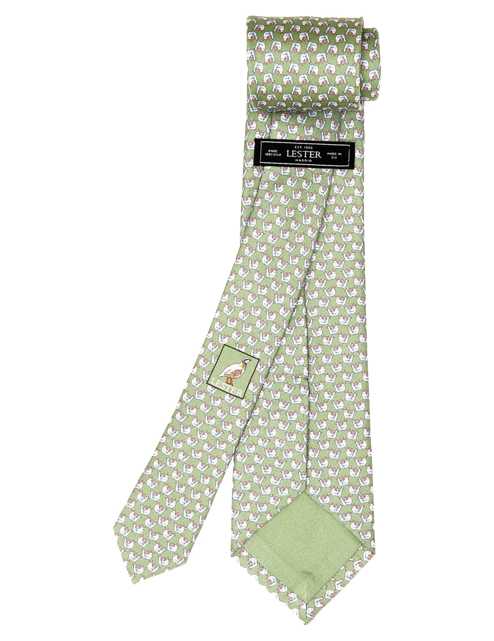 Corbata oso perezoso Verde/azul