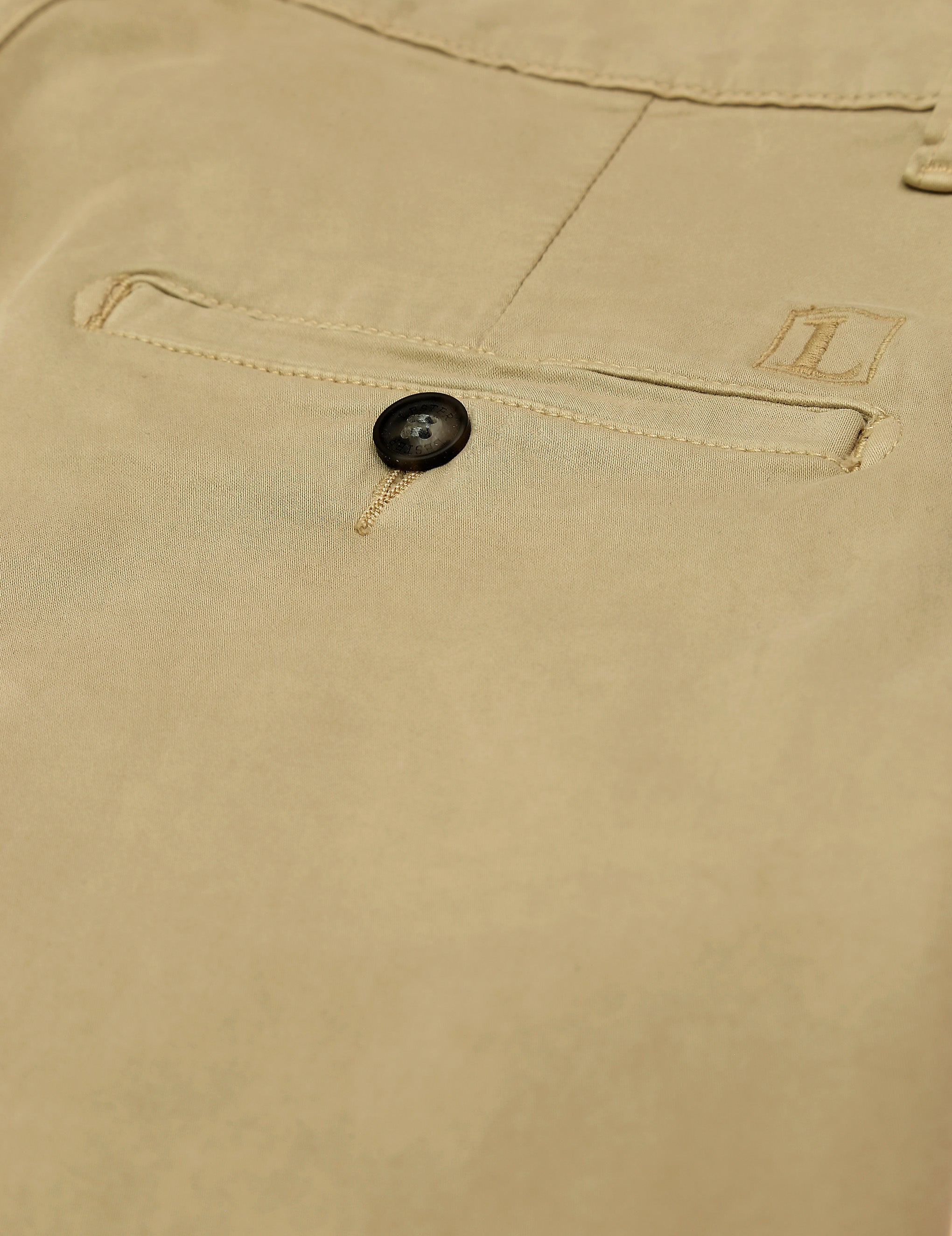 Pantalón satén lavado Beige