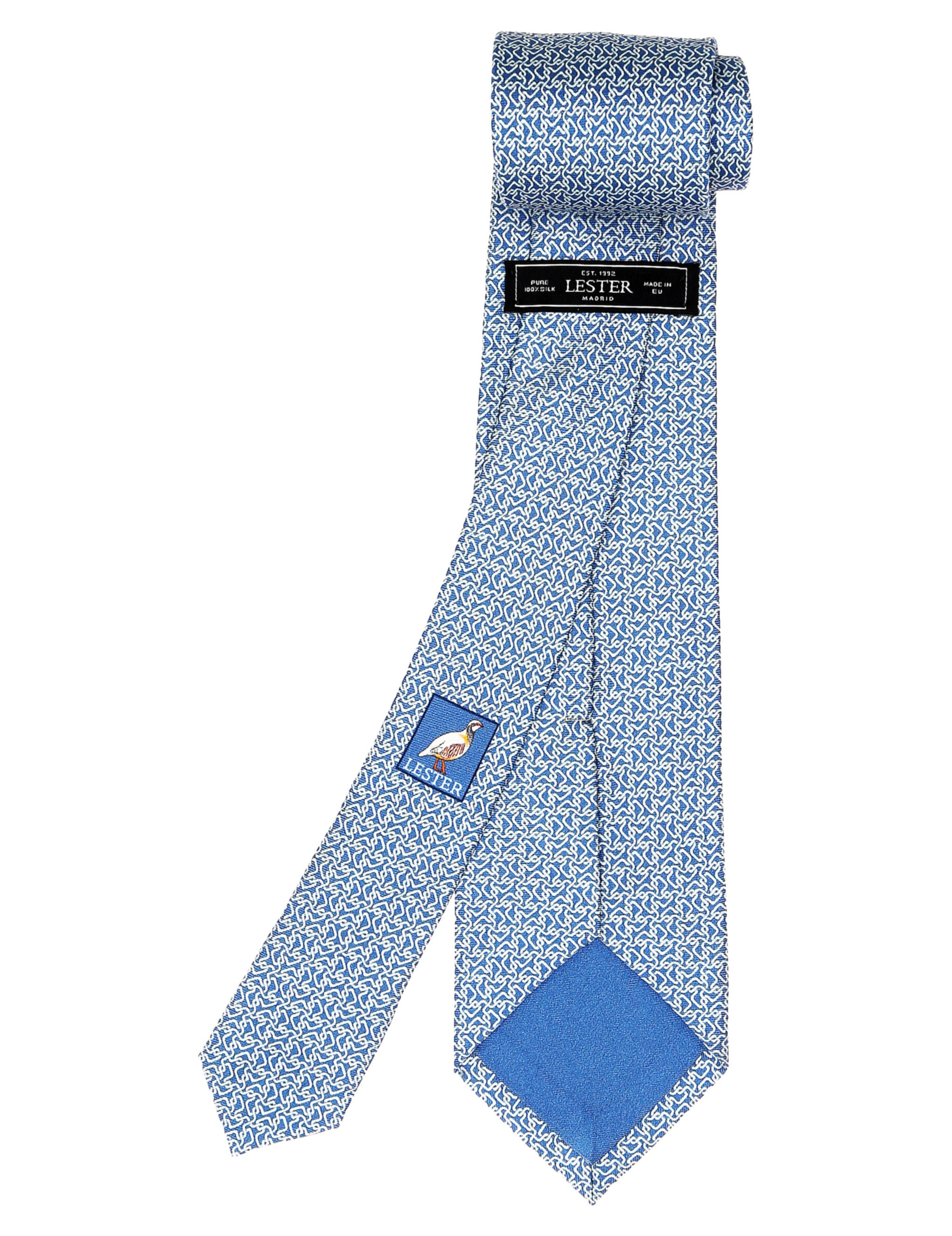 Corbata laberinto Azul/azul