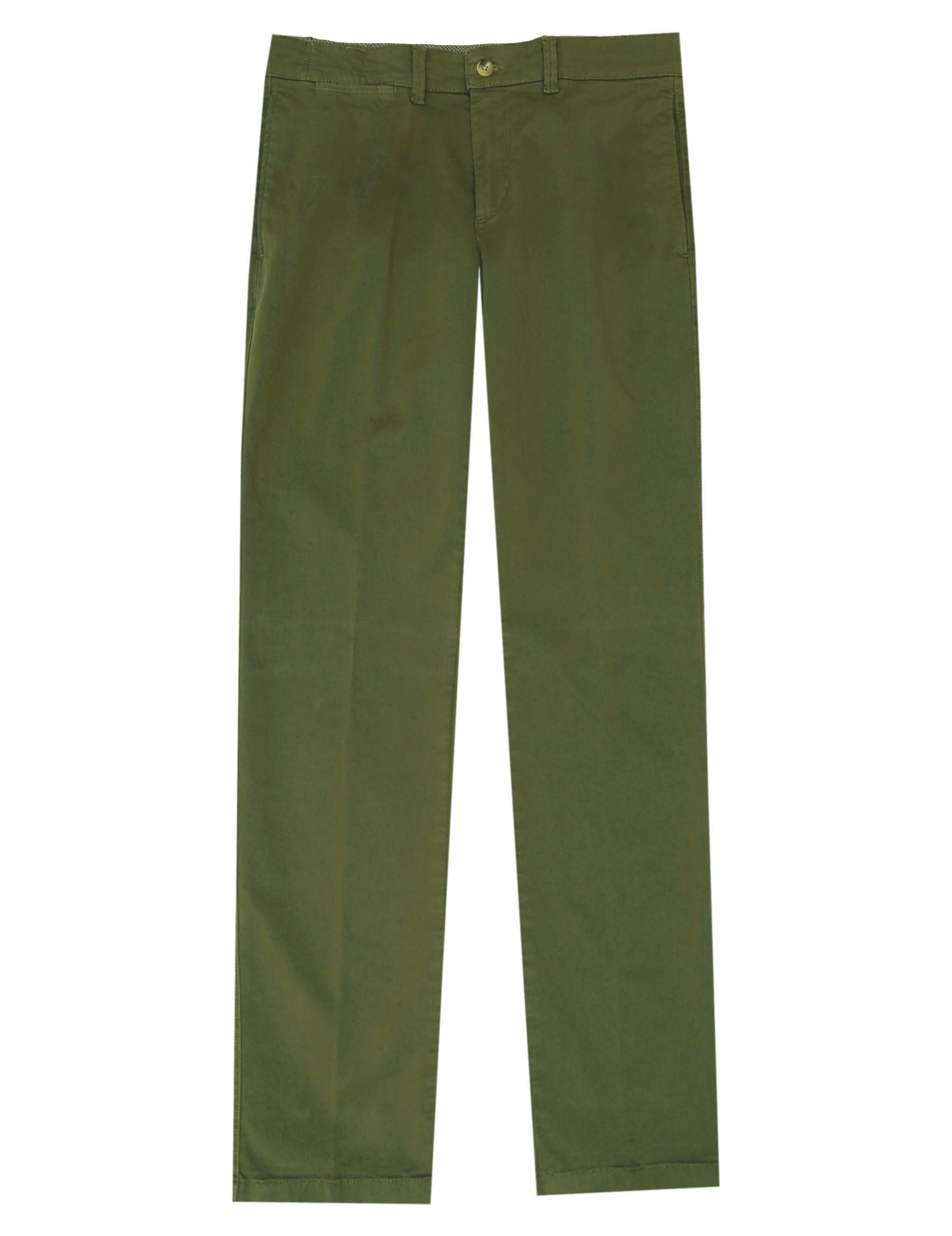 Pantalón gabardina elastan s/p Verde
