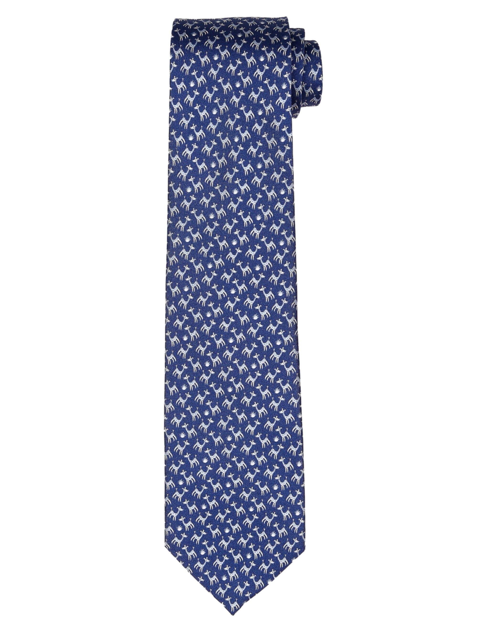 Corbata jirafas Azul/azul