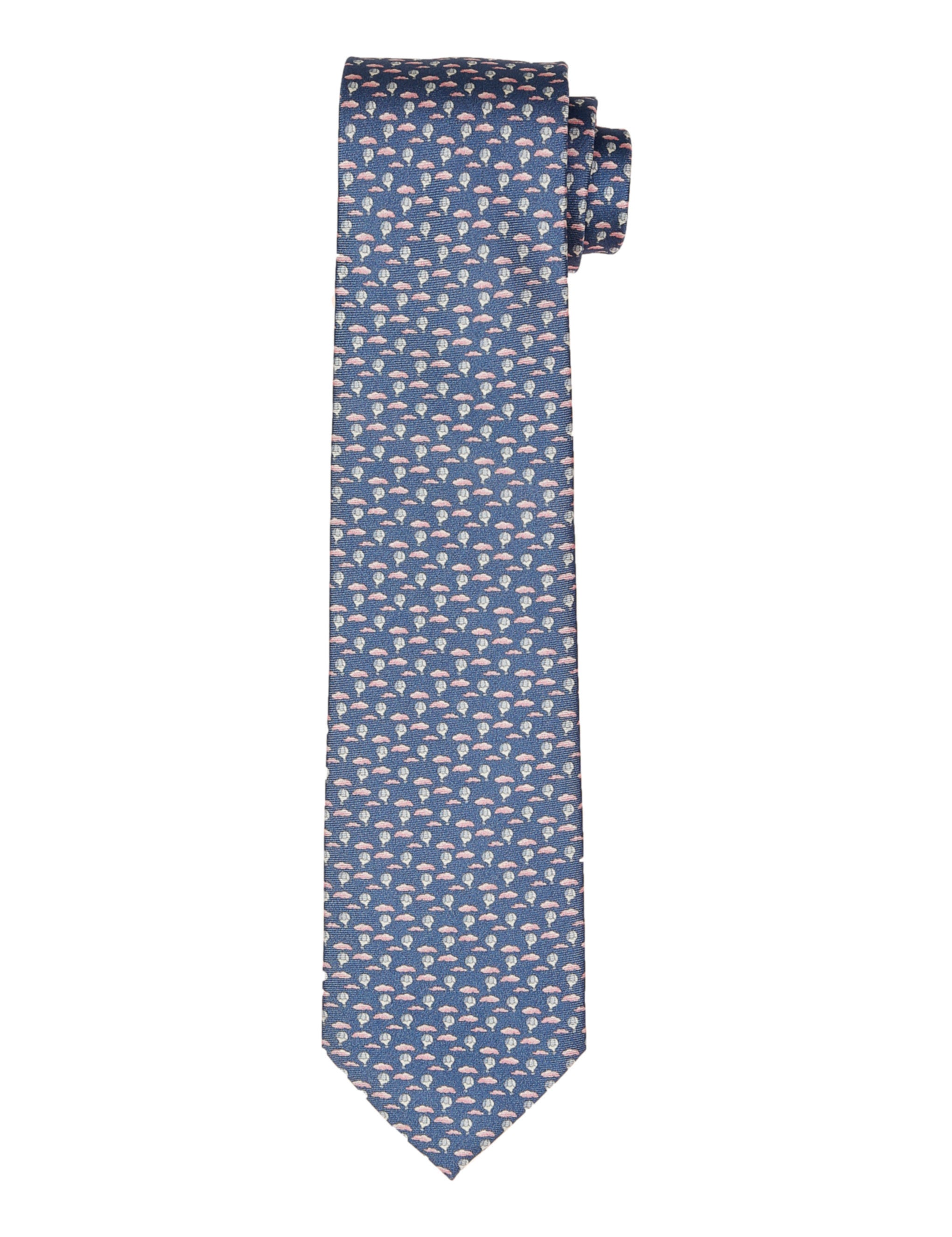 Corbata globos Azul/rosa