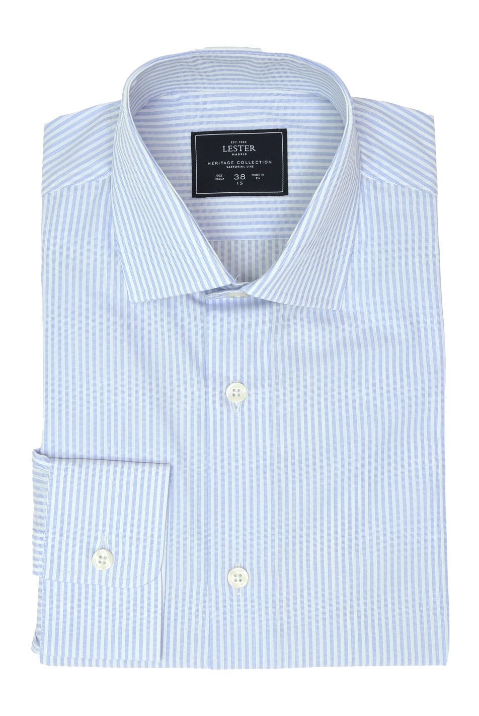 Camisa Vestir Fil A Fil Raya Fina Azul (117782_3.jpg)