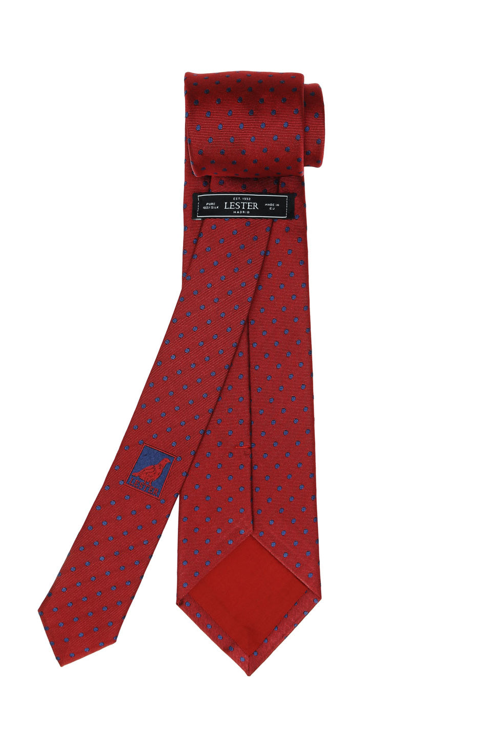 Corbata lunares i Rojo/azul (118158_2.jpg)