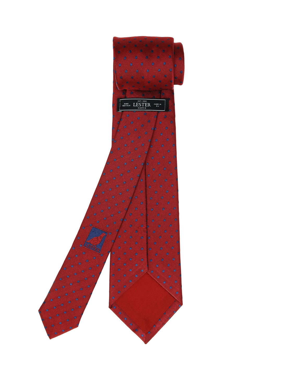 Corbata lunares i Rojo/azul (118158_2.jpg)