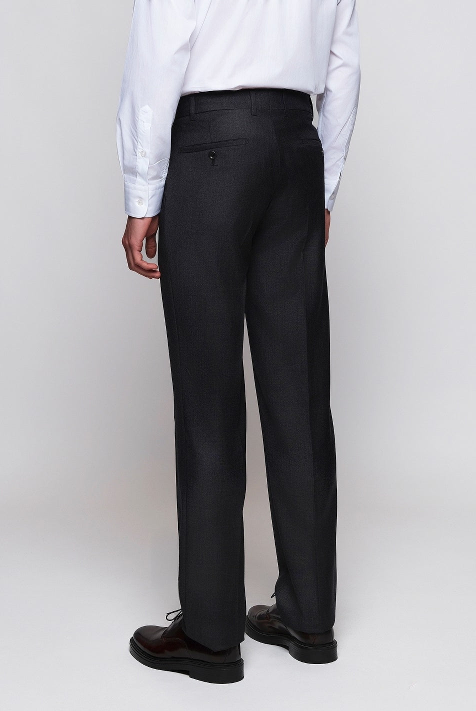 Pantalón Vestir S/pinzas Gris Oscuro (118338_2.jpg)