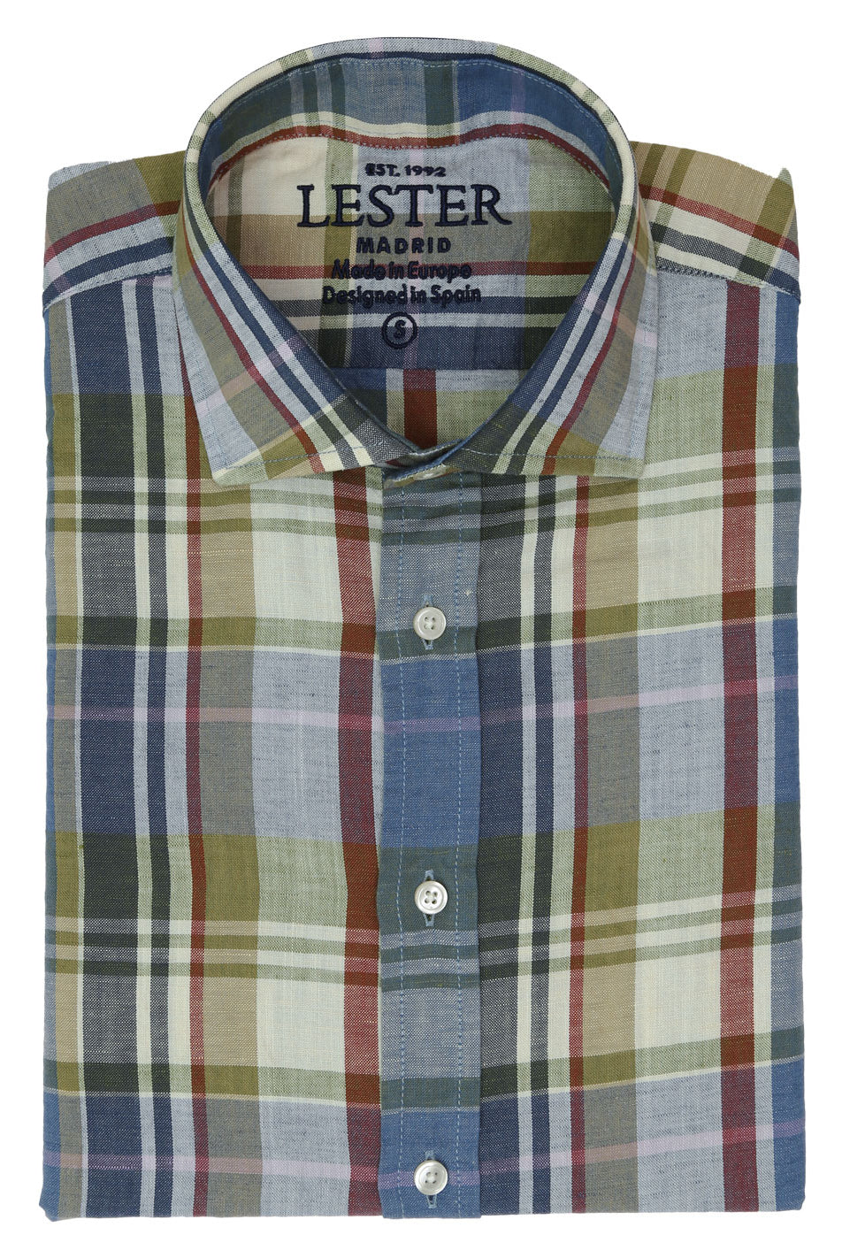 Camisa Sport Lino Tartan Azul Claro (118553_1.jpg)