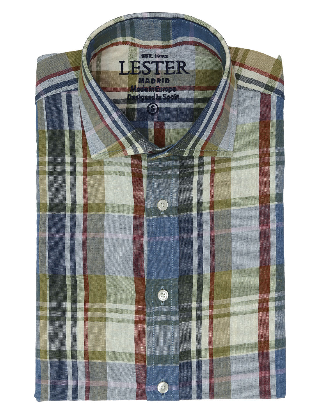 Camisa Sport Lino Tartan Azul Claro (118553_1.jpg)