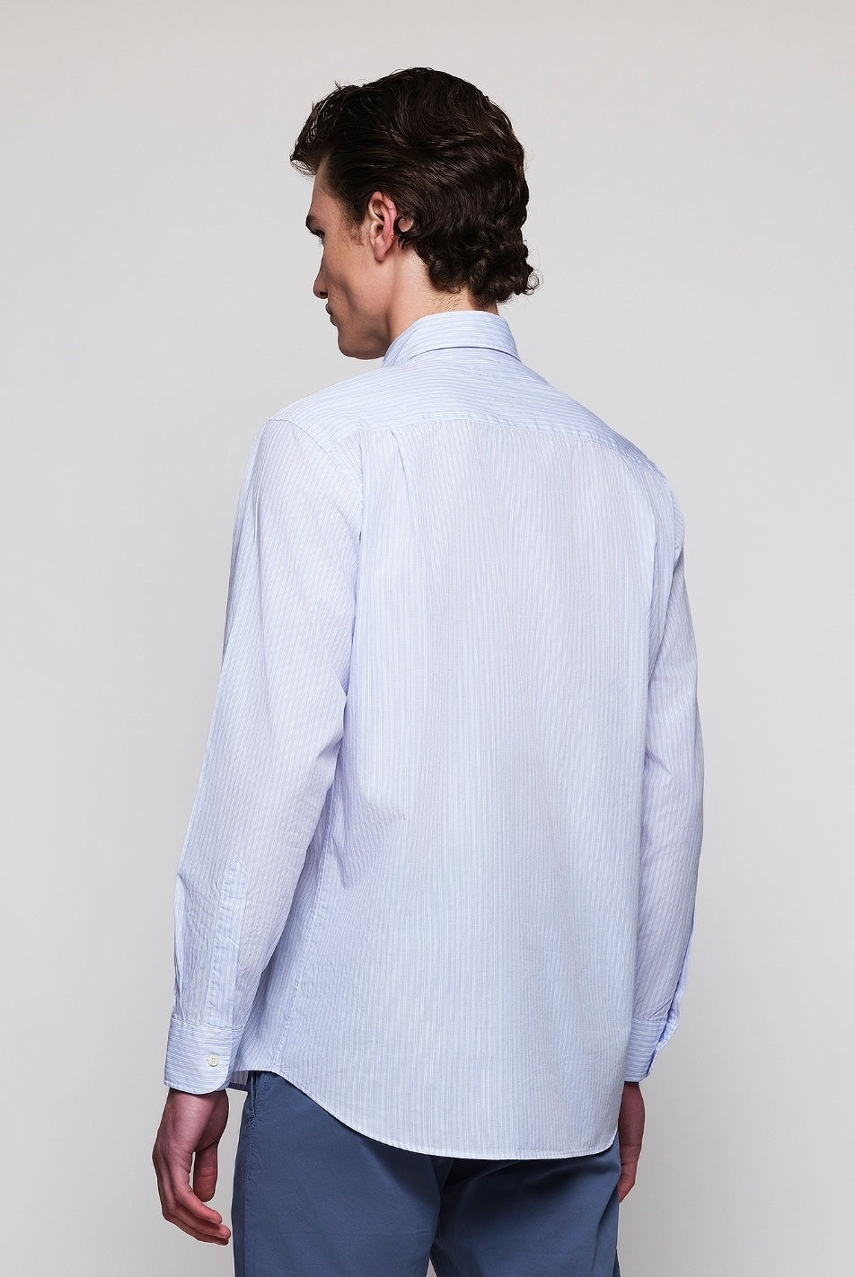 Camisa Sport Lavada Raya Fina Bicolor Azul/Verde (118556_2.jpg)