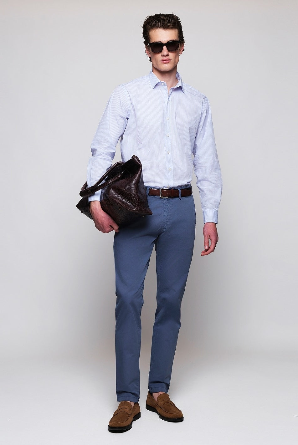 Camisa Sport Lavada Raya Fina Bicolor Azul/Verde (118556_5.jpg)