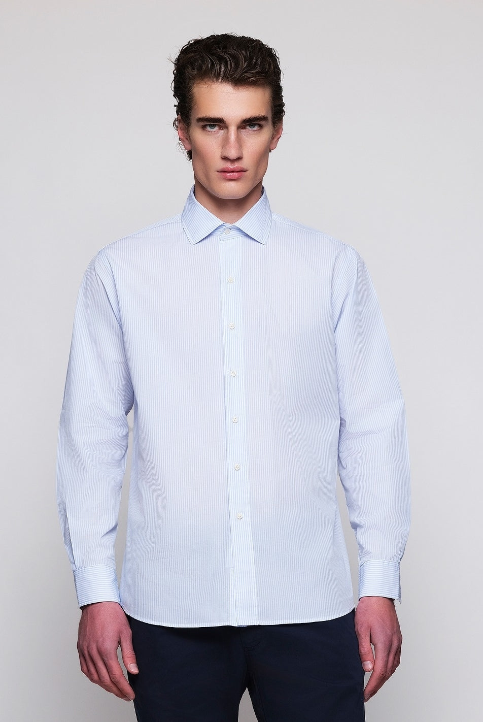 Camisa Sport Lavada Raya Media Azul (118558_1.jpg)
