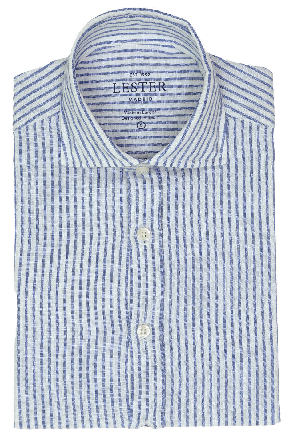 Camisa Sport Lino Algodón Raya Ancha Azul (118589_1.jpg)