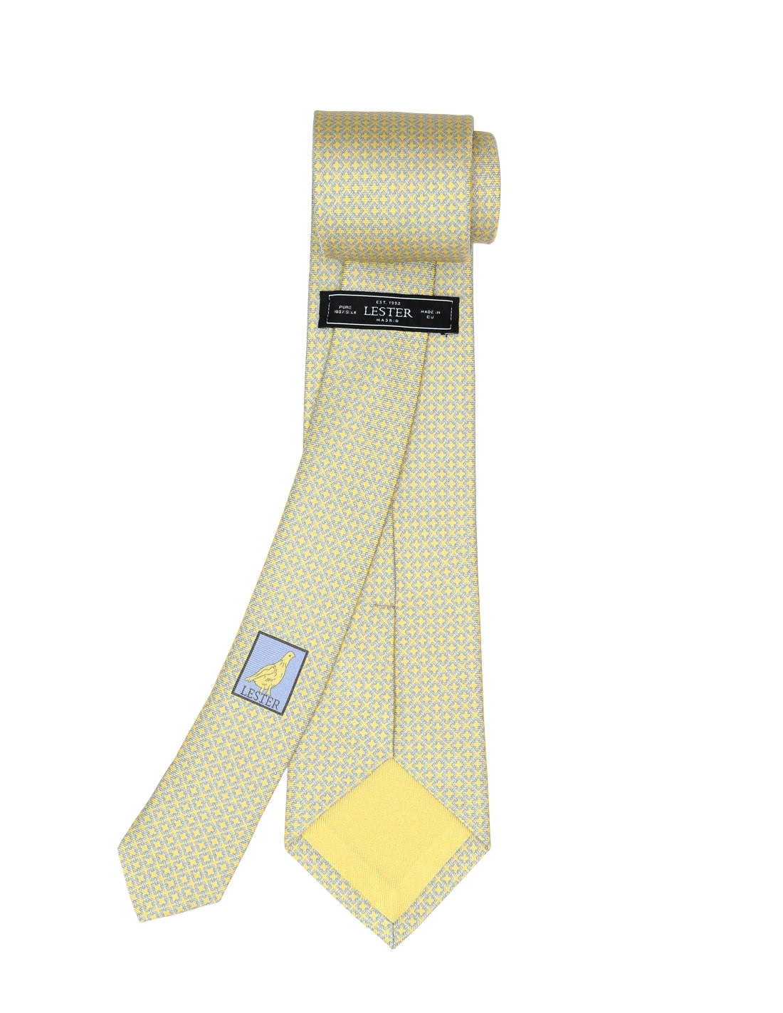 Corbata Cadena Cruz Amarillo/Azul (118653_2.jpg)
