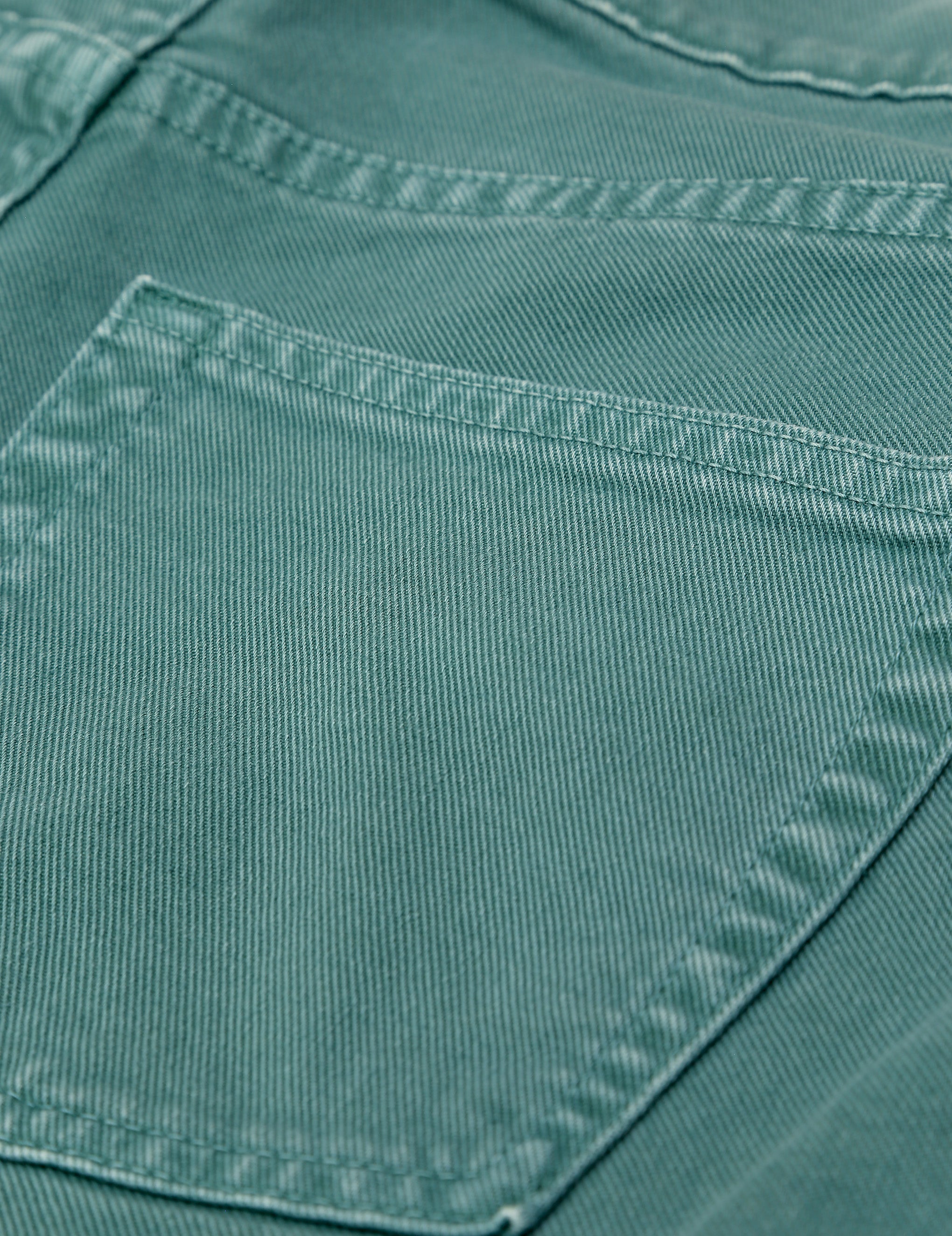 Pantalón 5 bolsillos sarga Turquesa