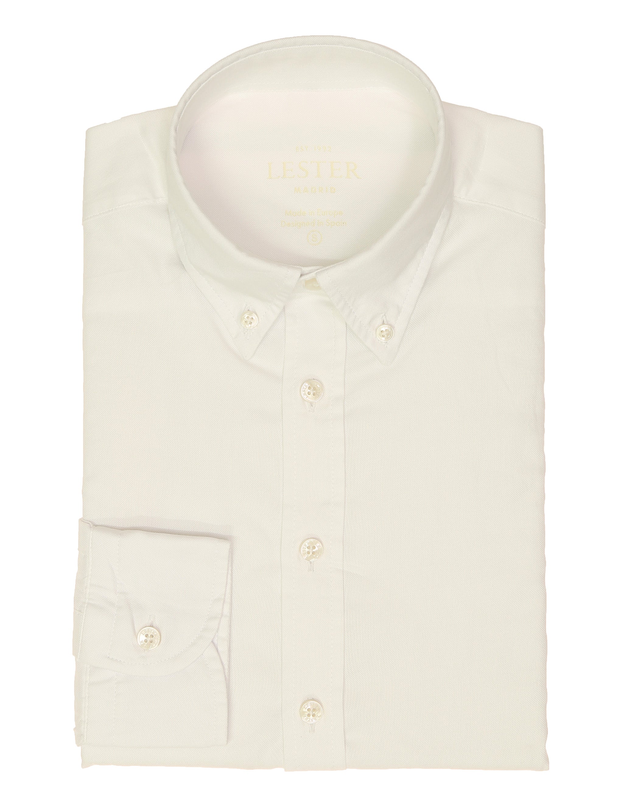 Camisa oxford lisa c/b Blanco