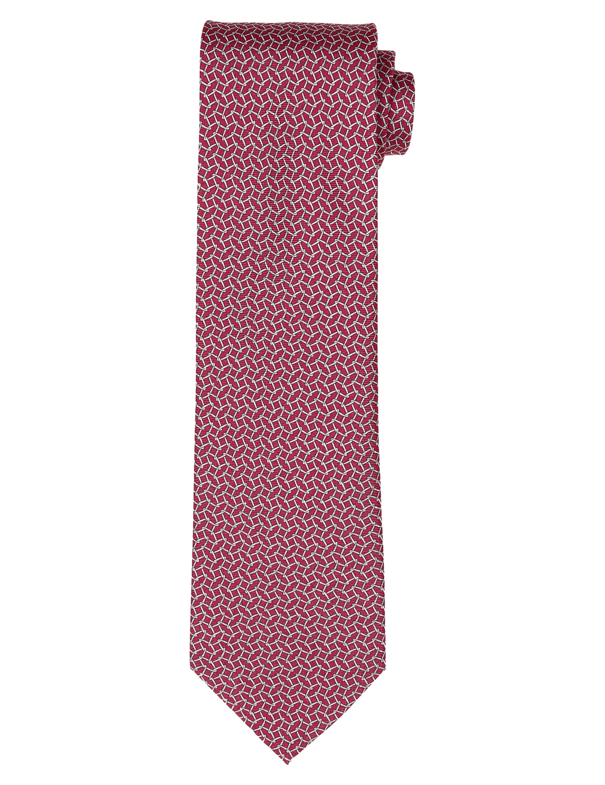Corbata prismas Rosa/gris