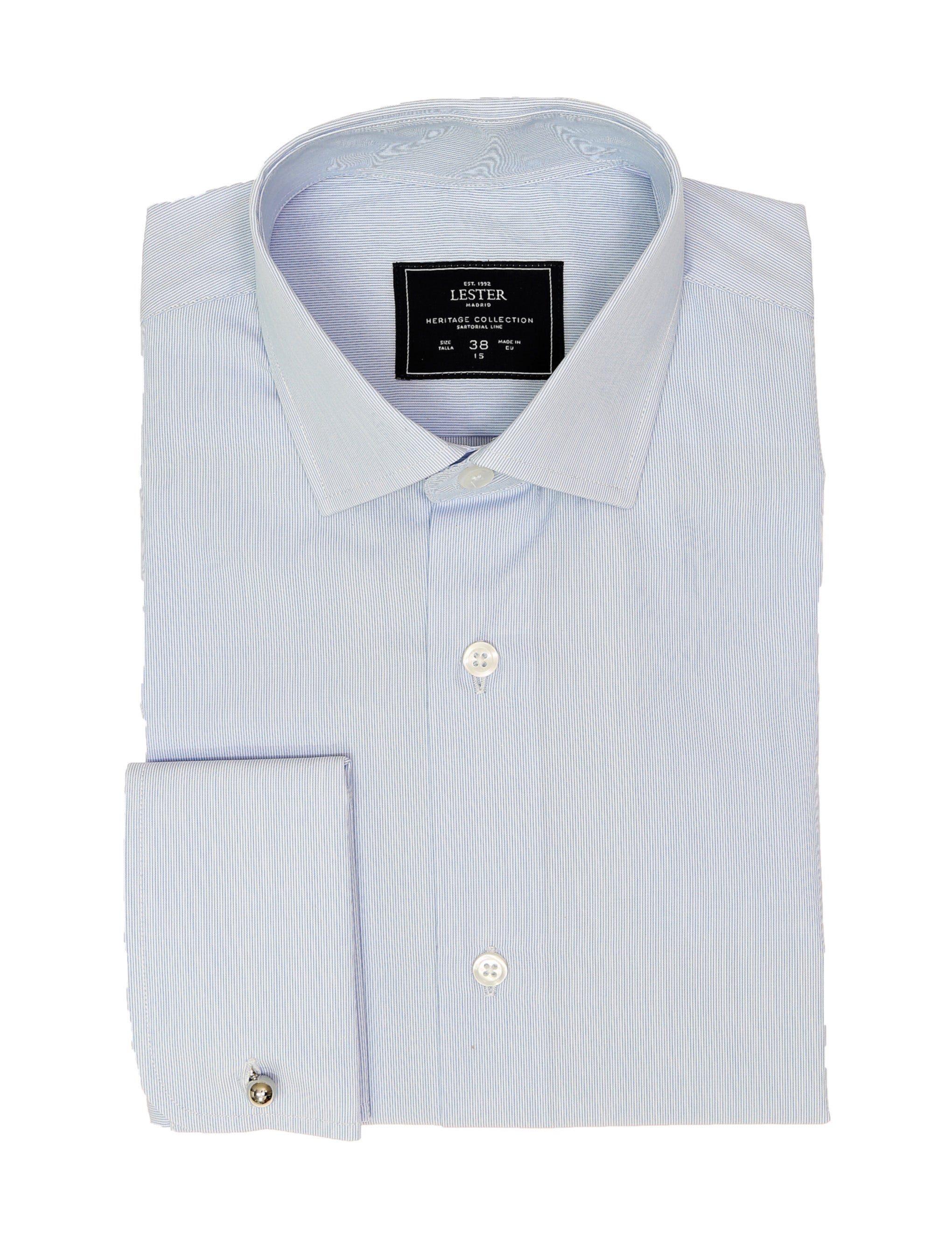 Camisa vestir mil rayas Azul