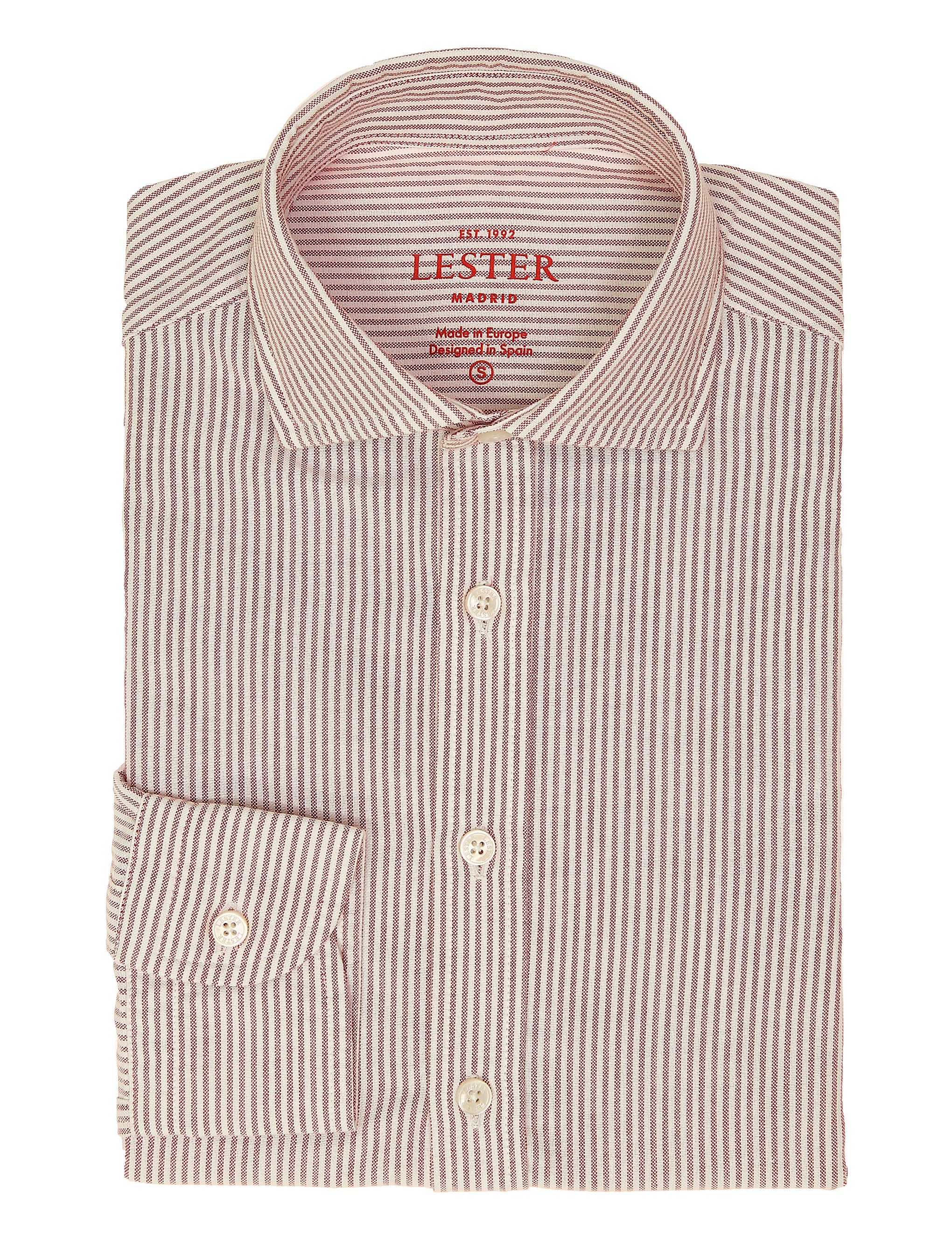 Camisa sport oxford raya fina Burdeos
