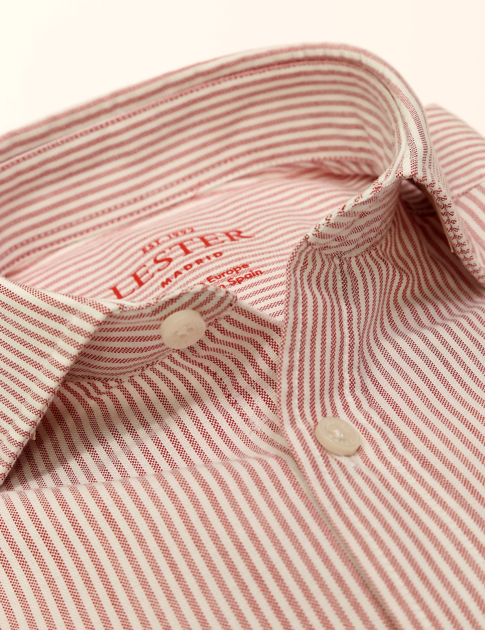Camisa sport oxford raya fina Burdeos