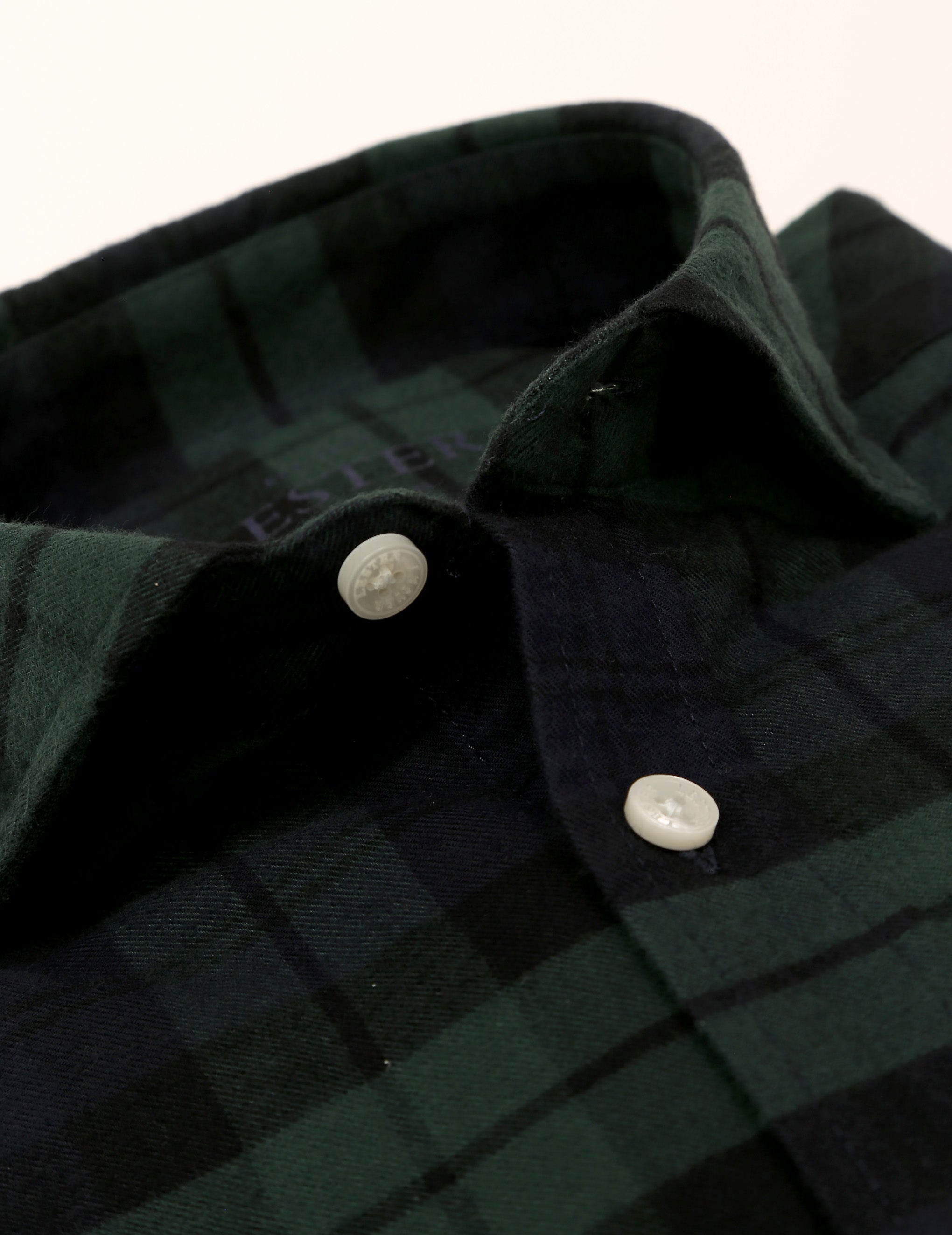Camisa sport escocesa tartan Azul/verde