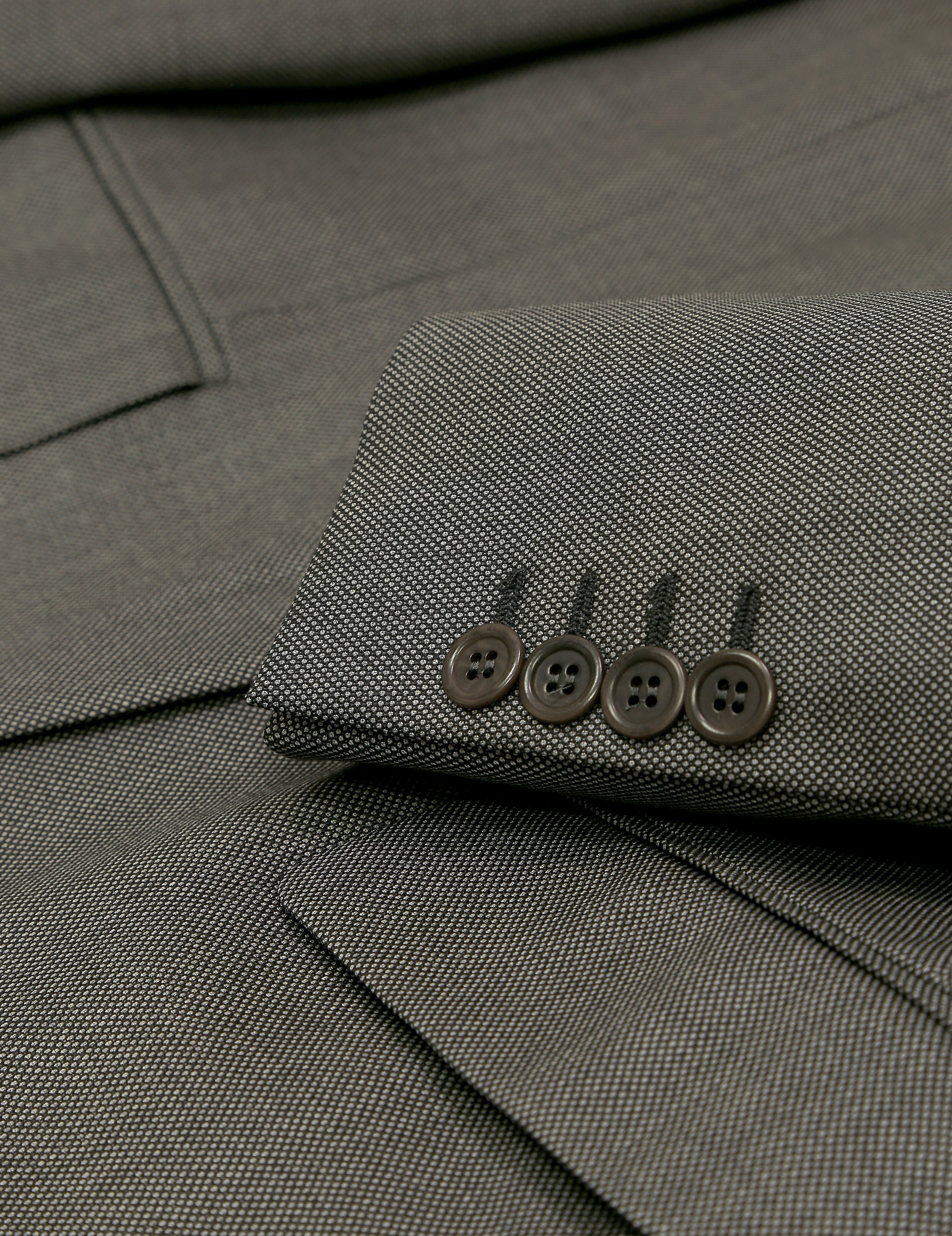 Traje hombre ojo de perdiz Gris