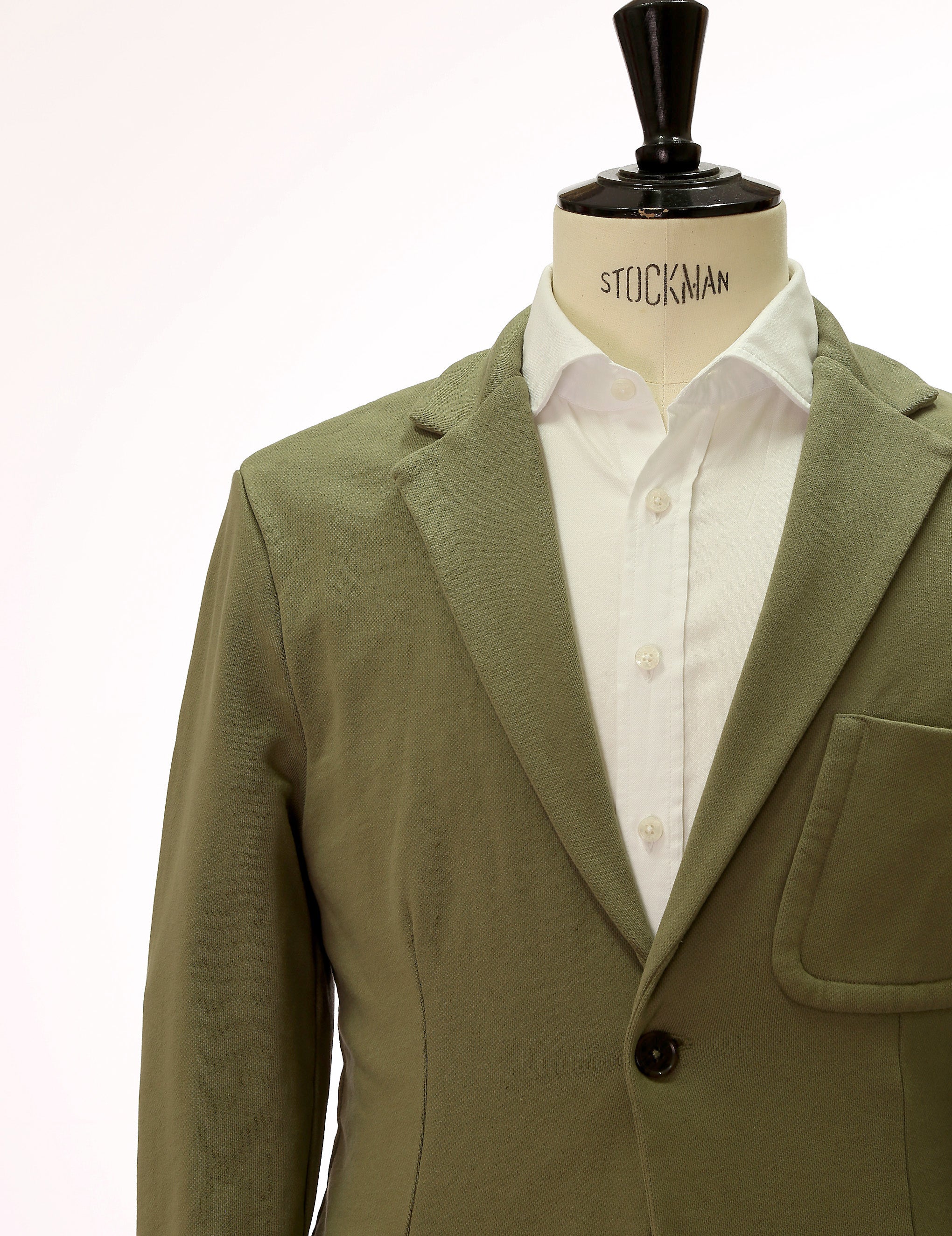 Cardigan algodón lavada Verde