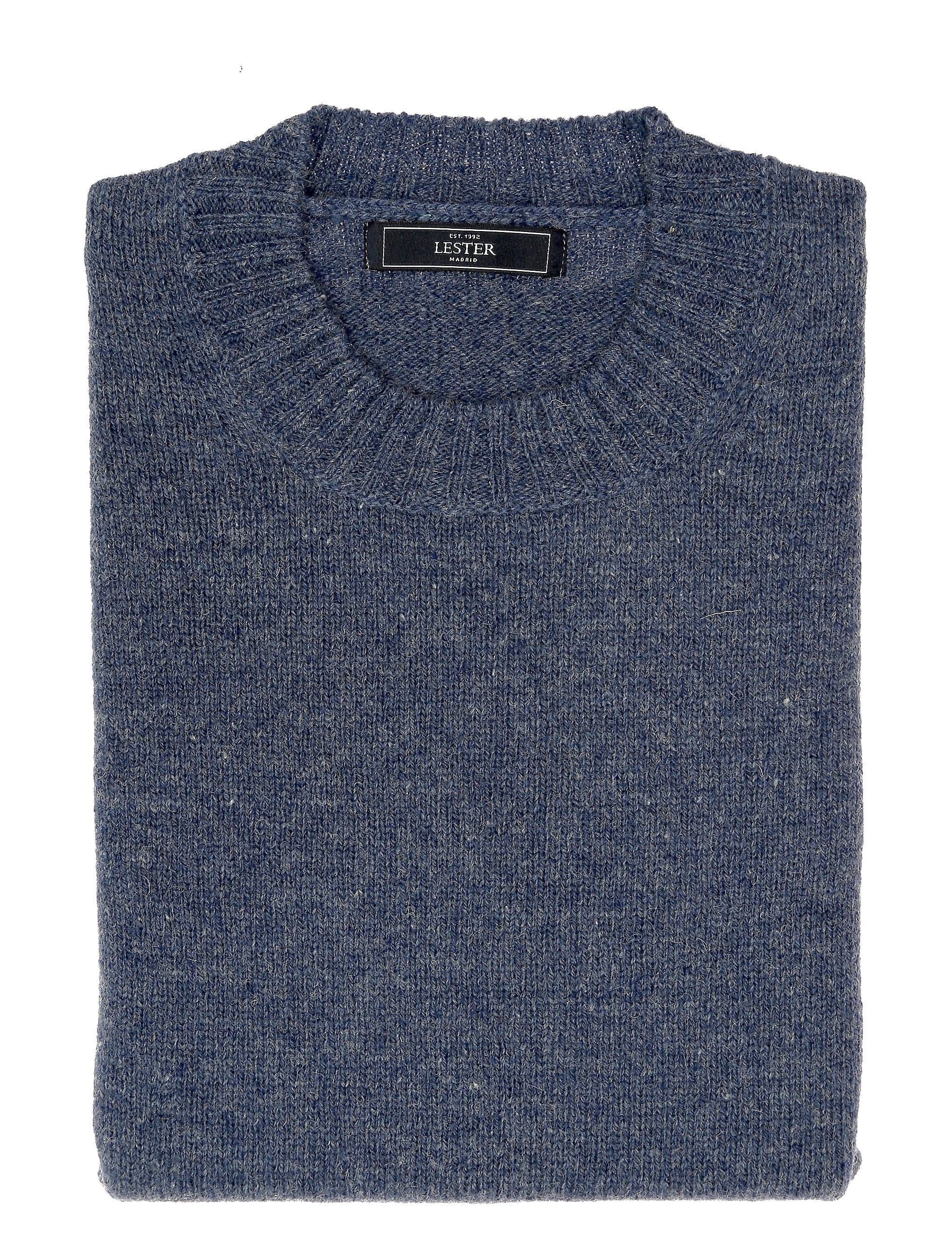 Jersey shetland caja Azul