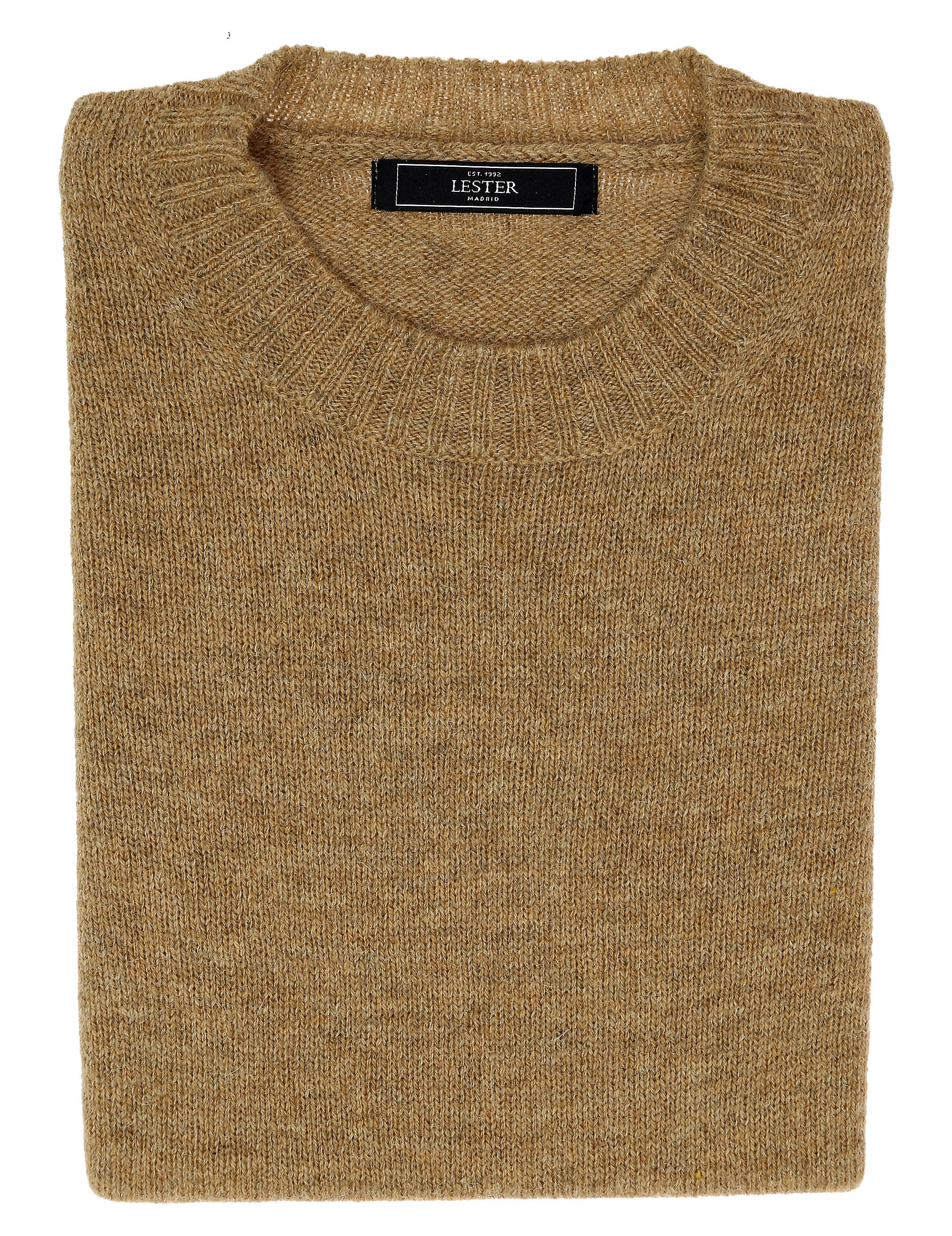 Jersey shetland caja Beige