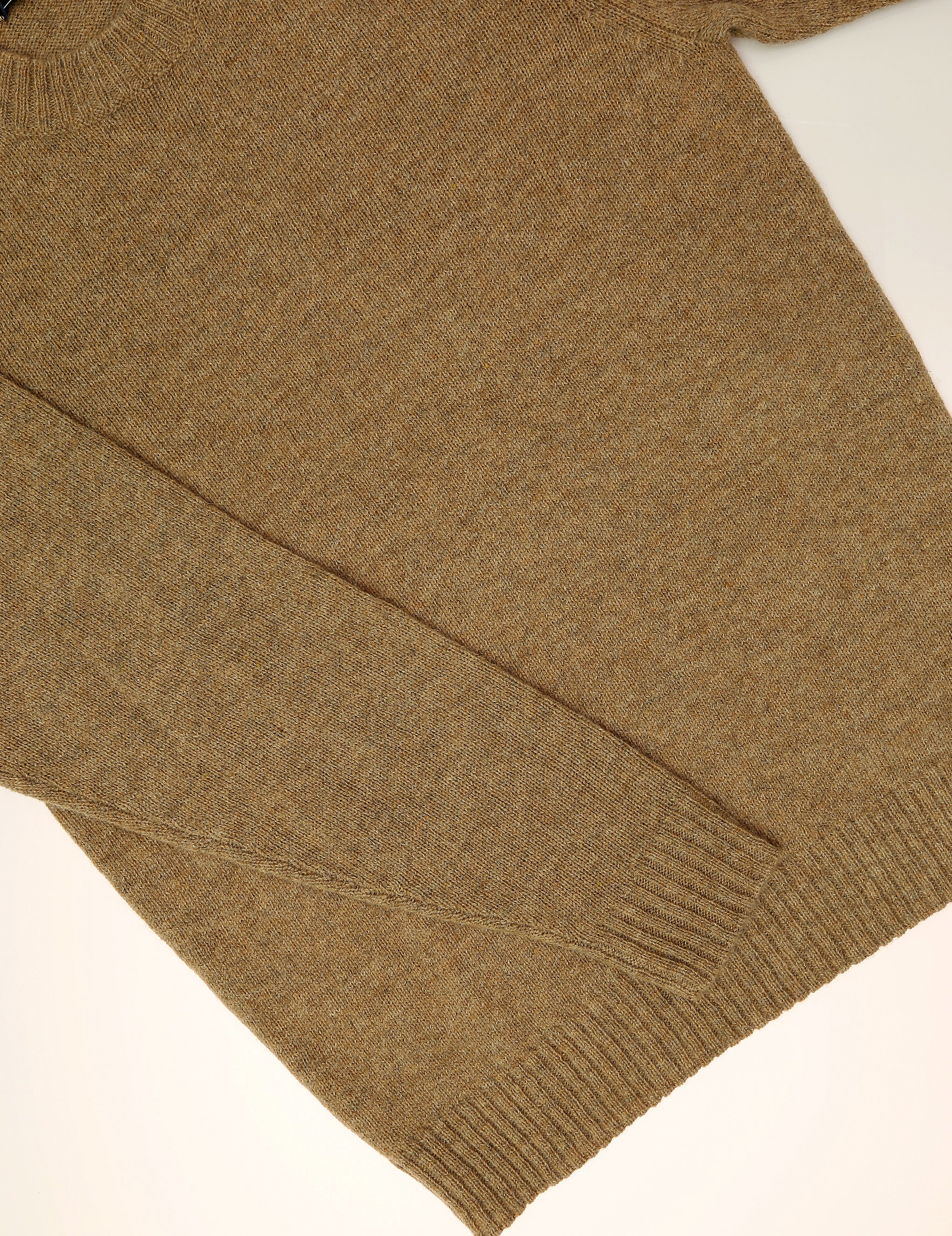 Jersey shetland caja Beige
