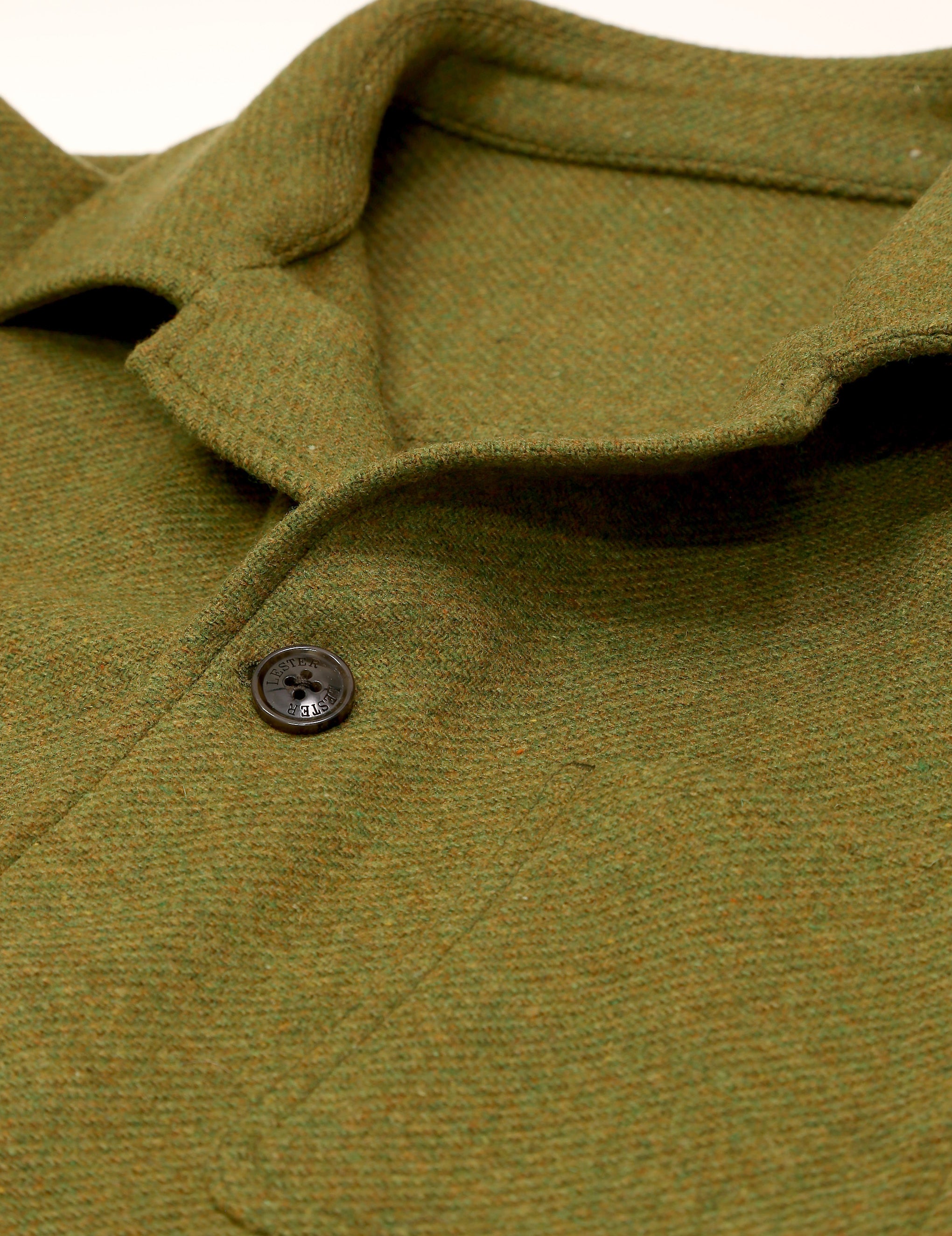 Chaqueta custer tweed Verde