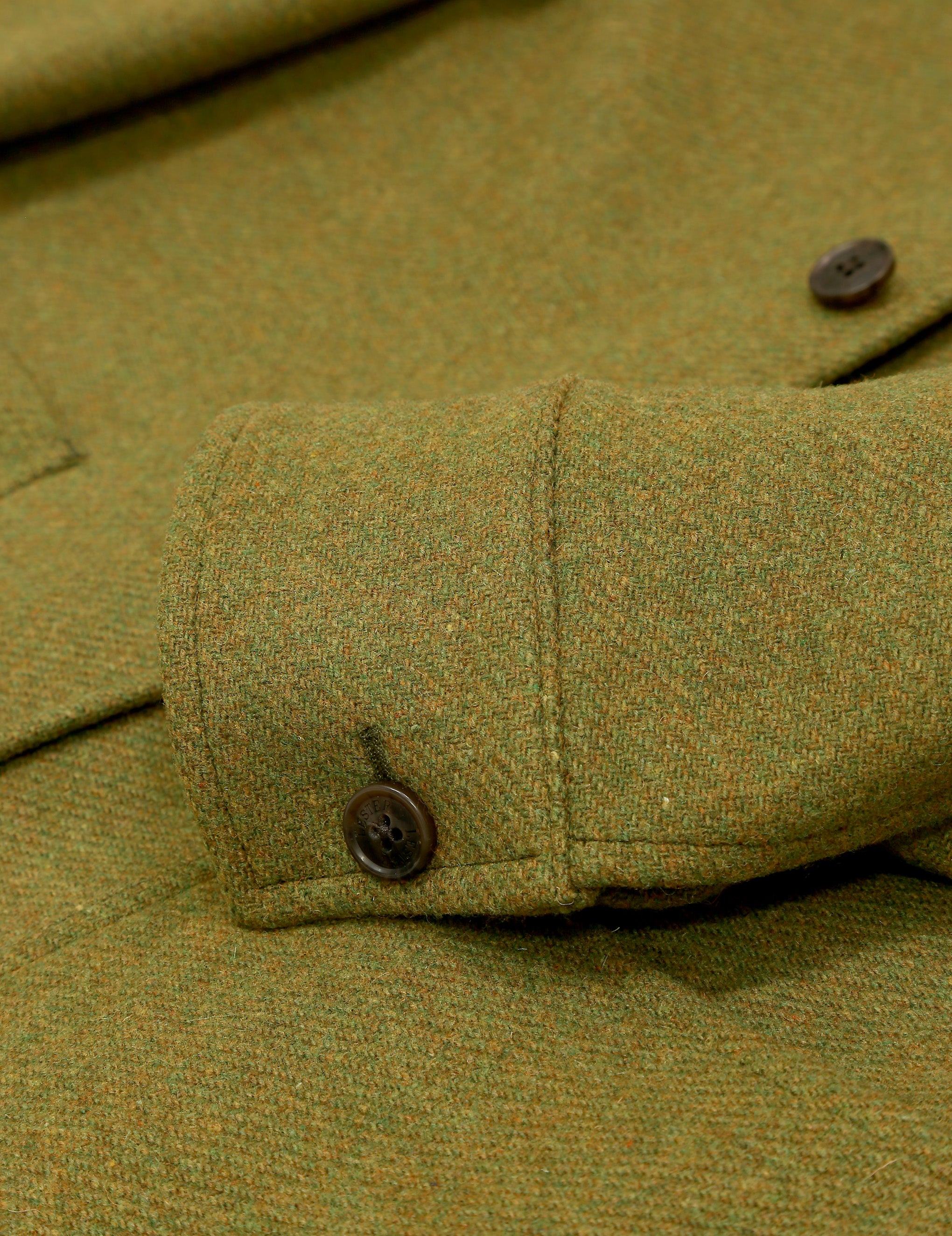 Chaqueta custer tweed Verde