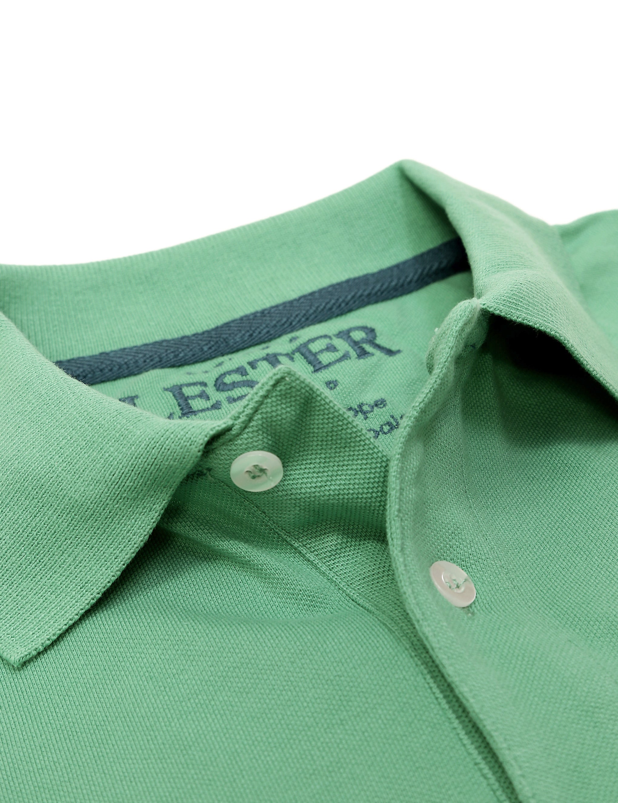 Polo pique manga corta Verde claro