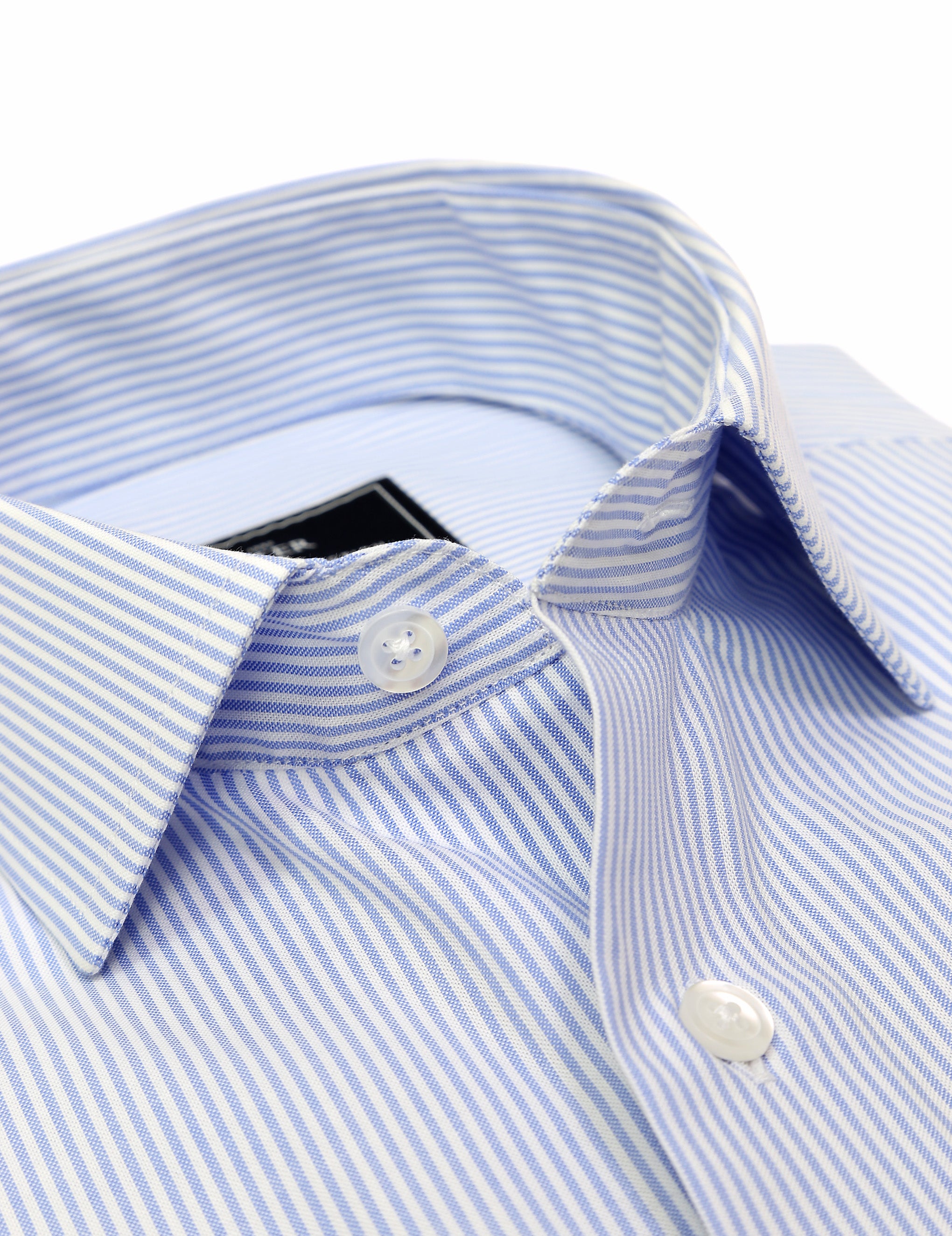 Camisa vestir raya media Azul