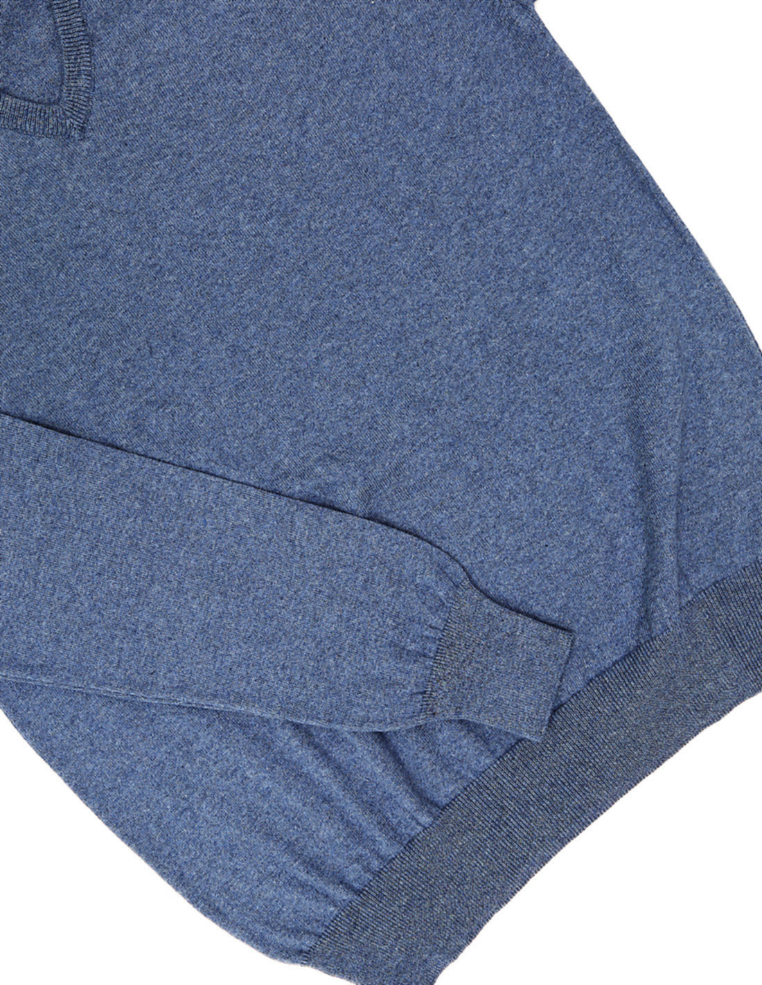 Jersey pico algodón Azul medio