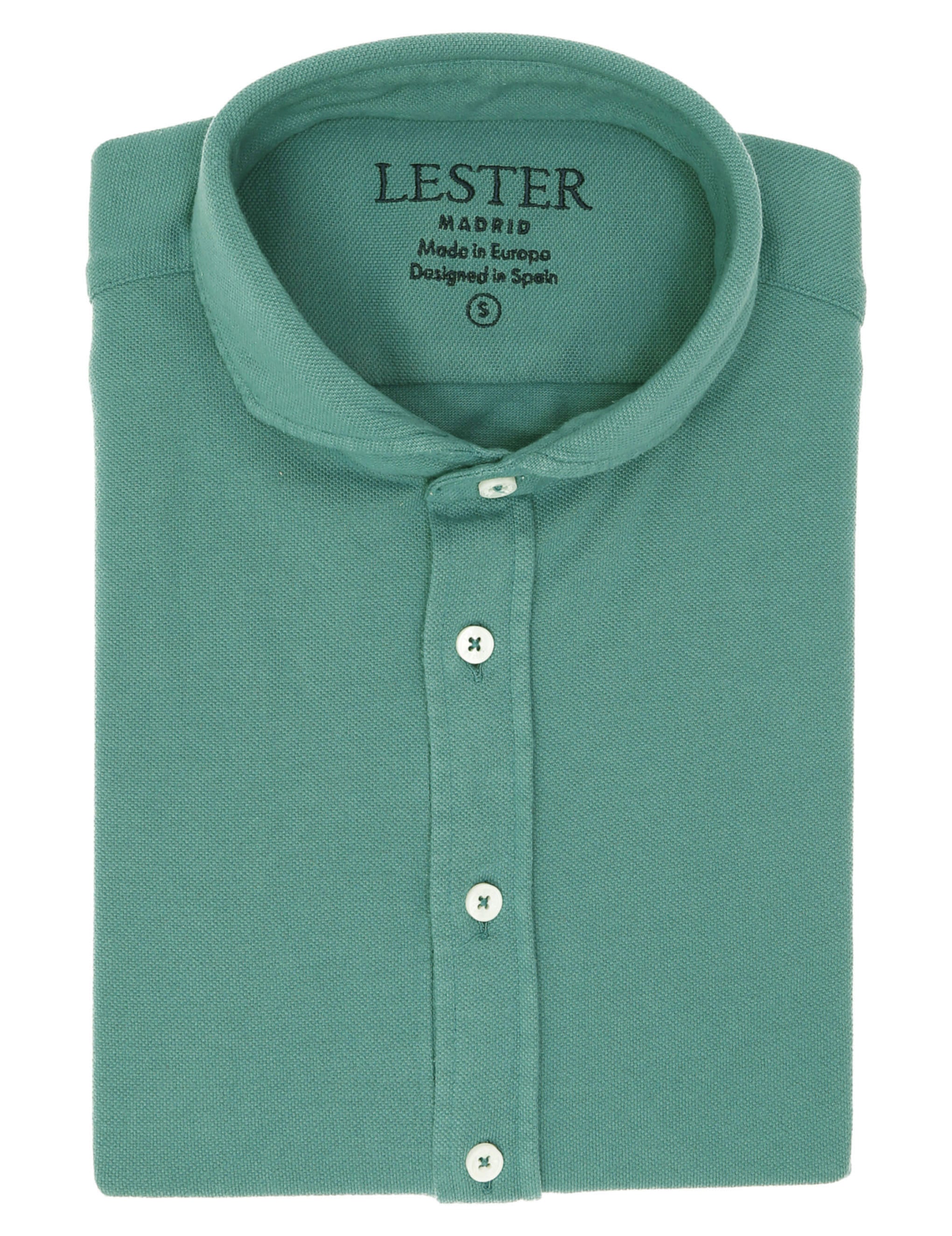 Camisa pique malla Verde